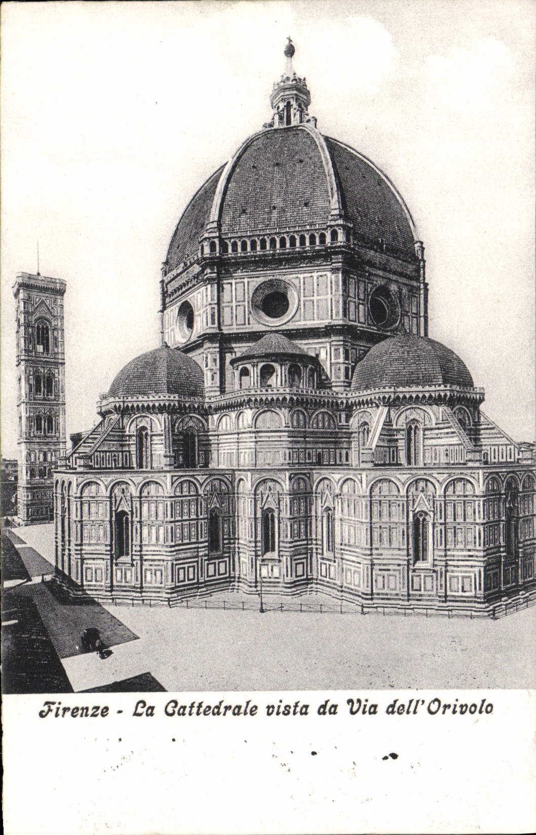 CPA Firenze La Cattearale Vista Da Via Dell Orivolo