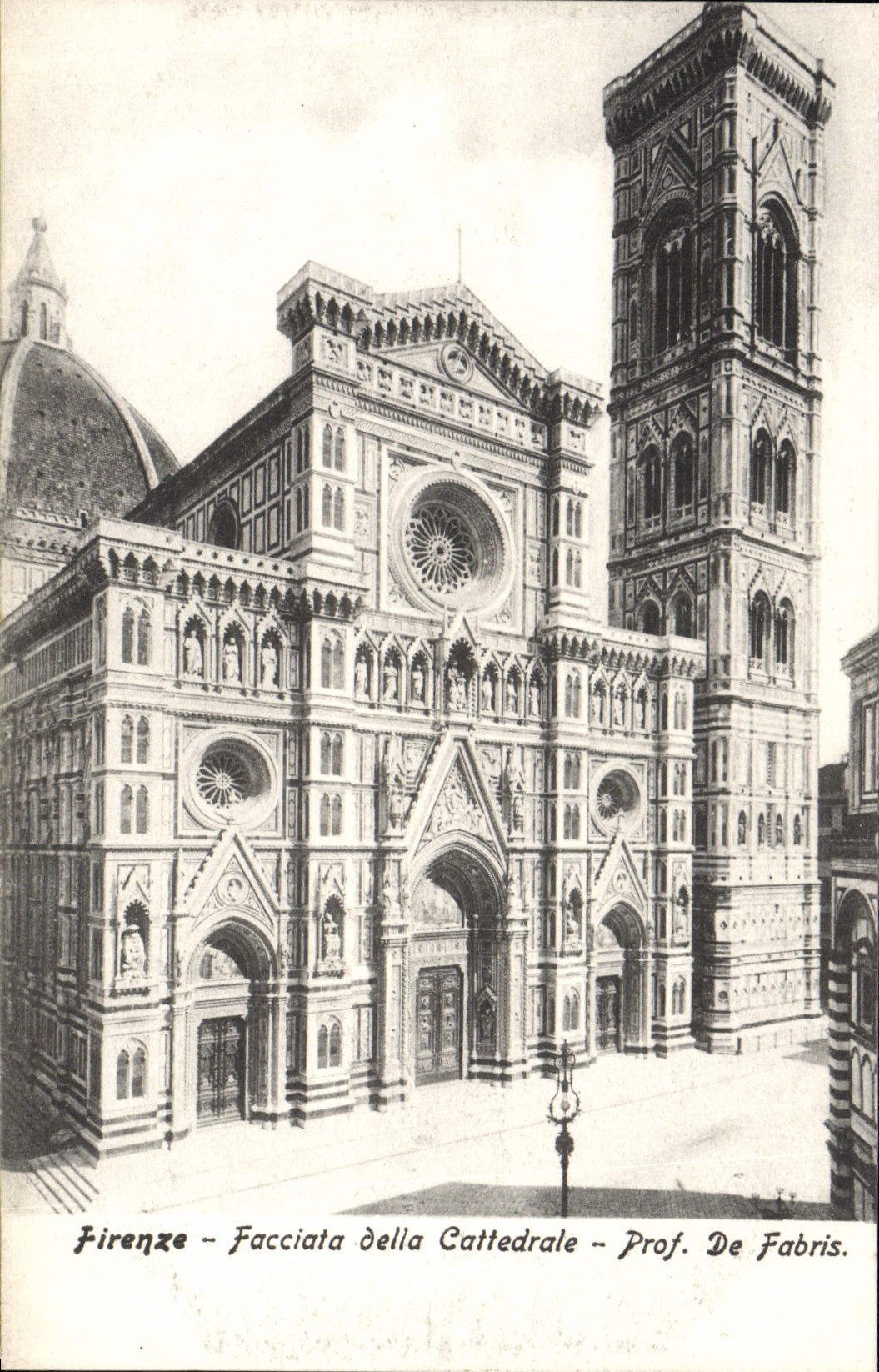 CPA Firenze Facciata Della Cattedrale