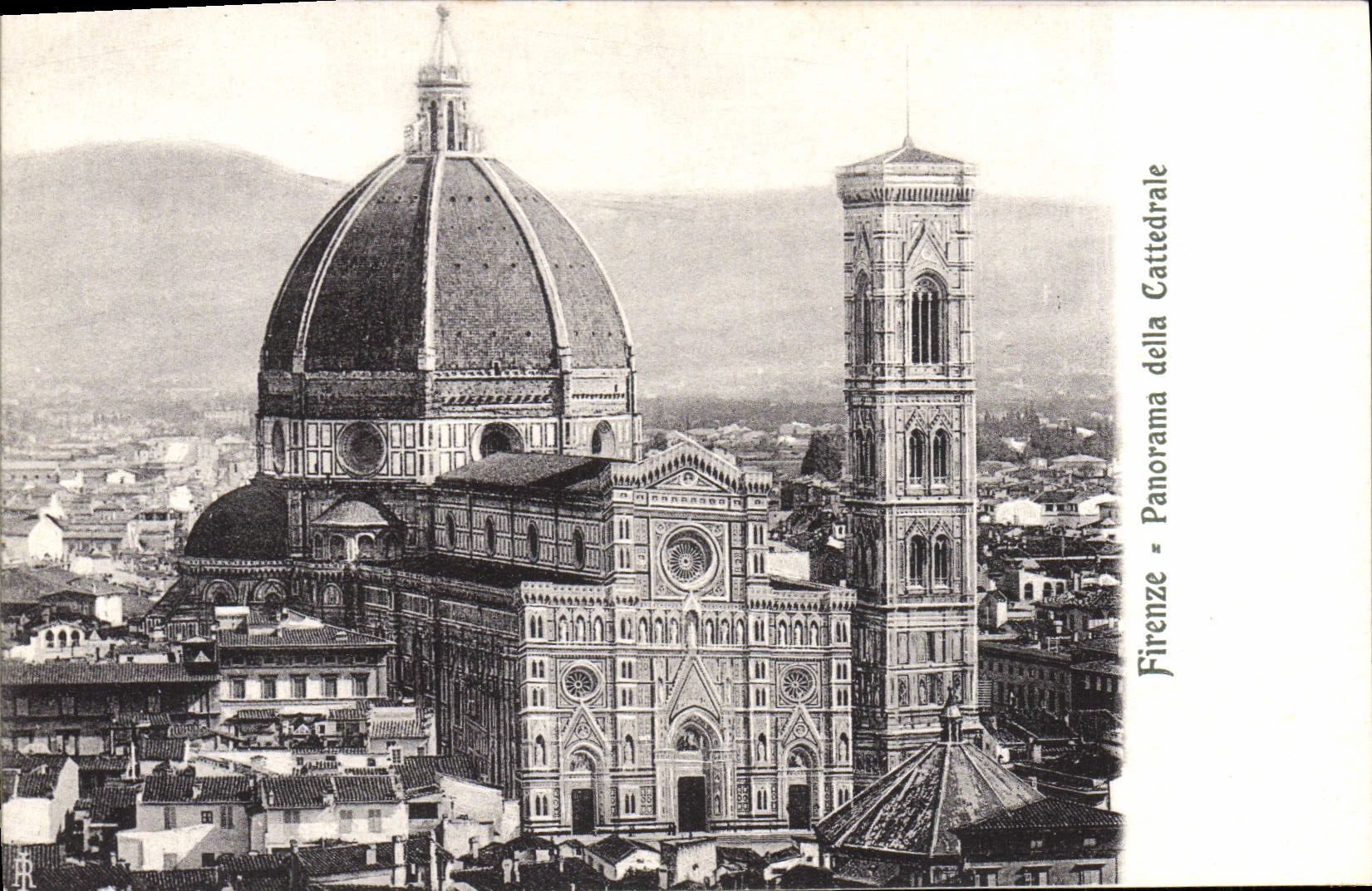 CPA Firenze Panorama Della Cattedrale