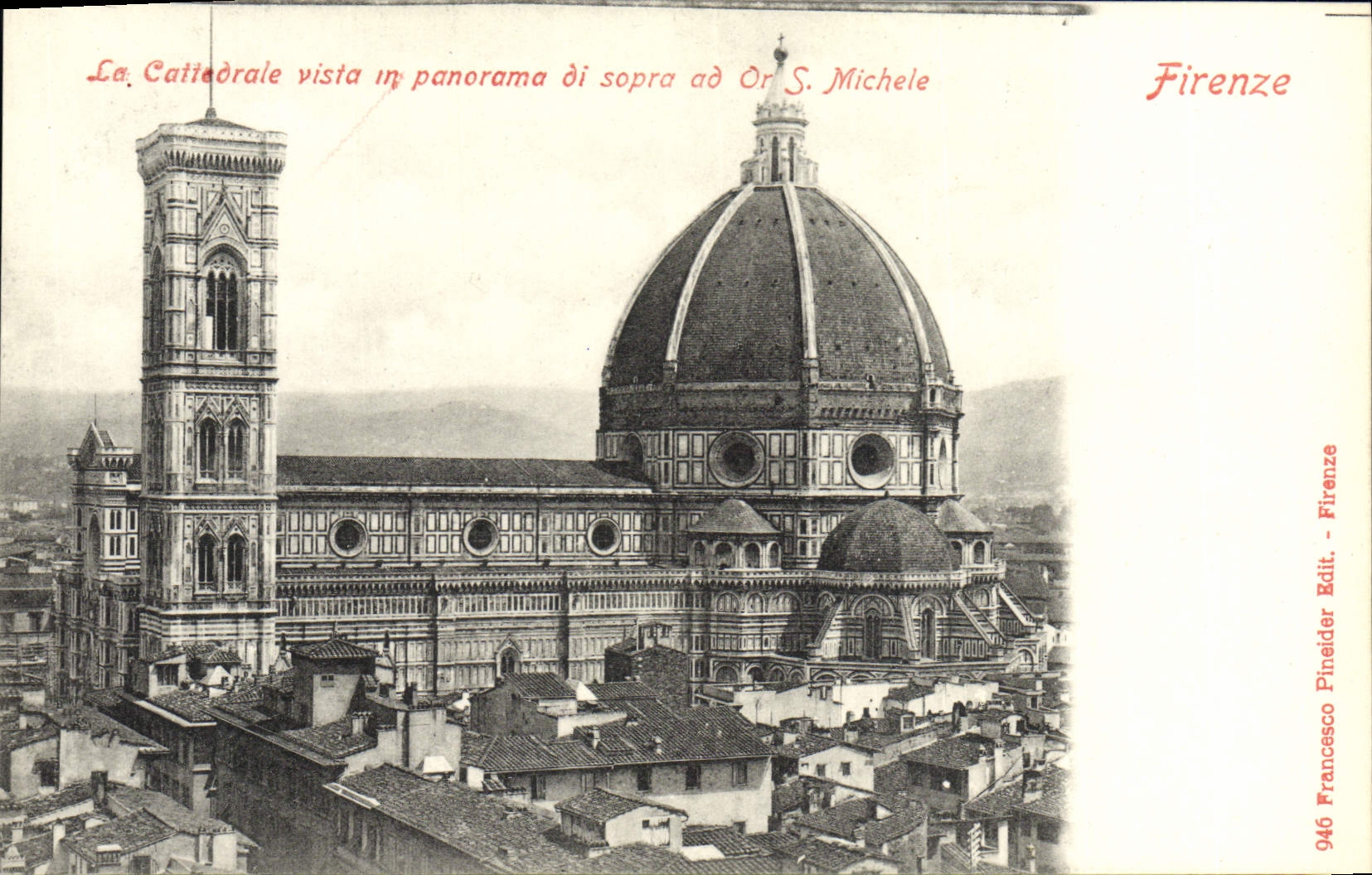 CPA Firenze La Cattedrale 