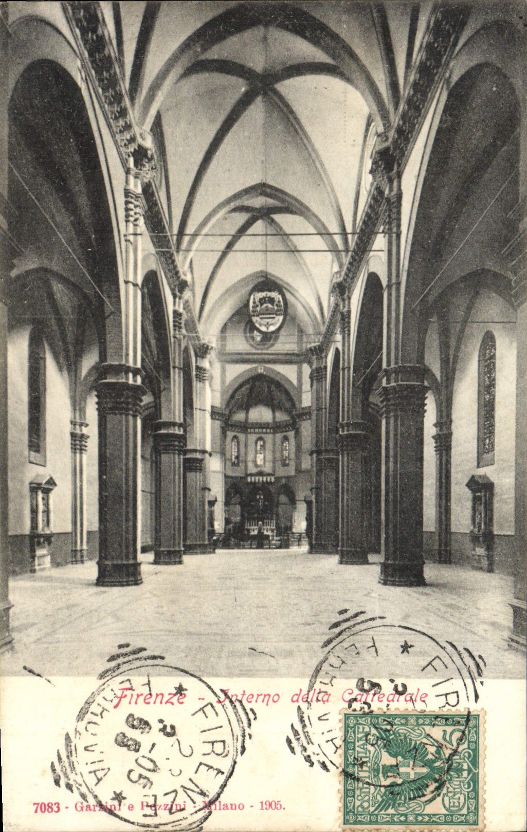 CPA Firenze Interno della cattedrale