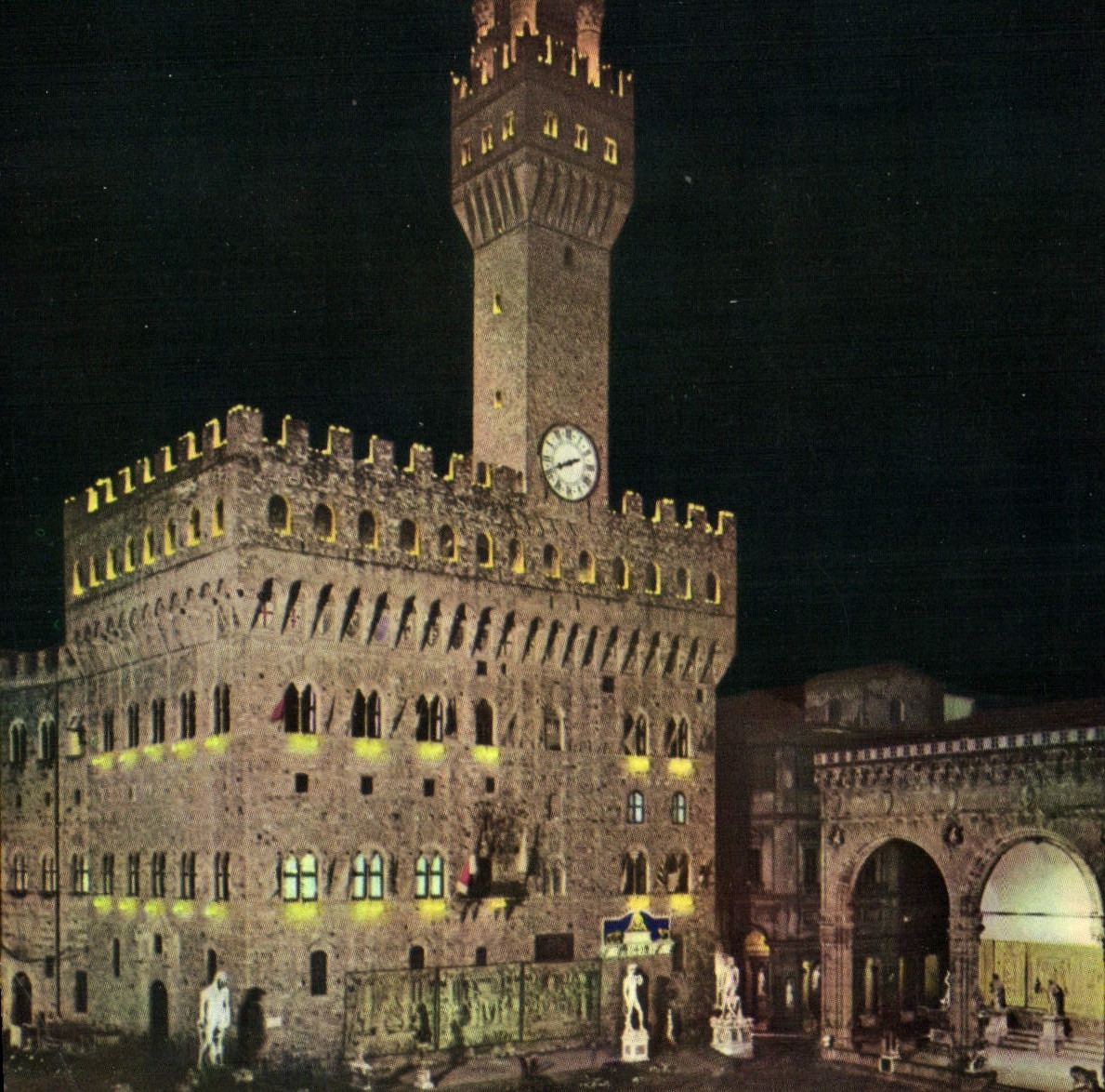 POSTAL MODERNA Firenze Palazzo Vecchio