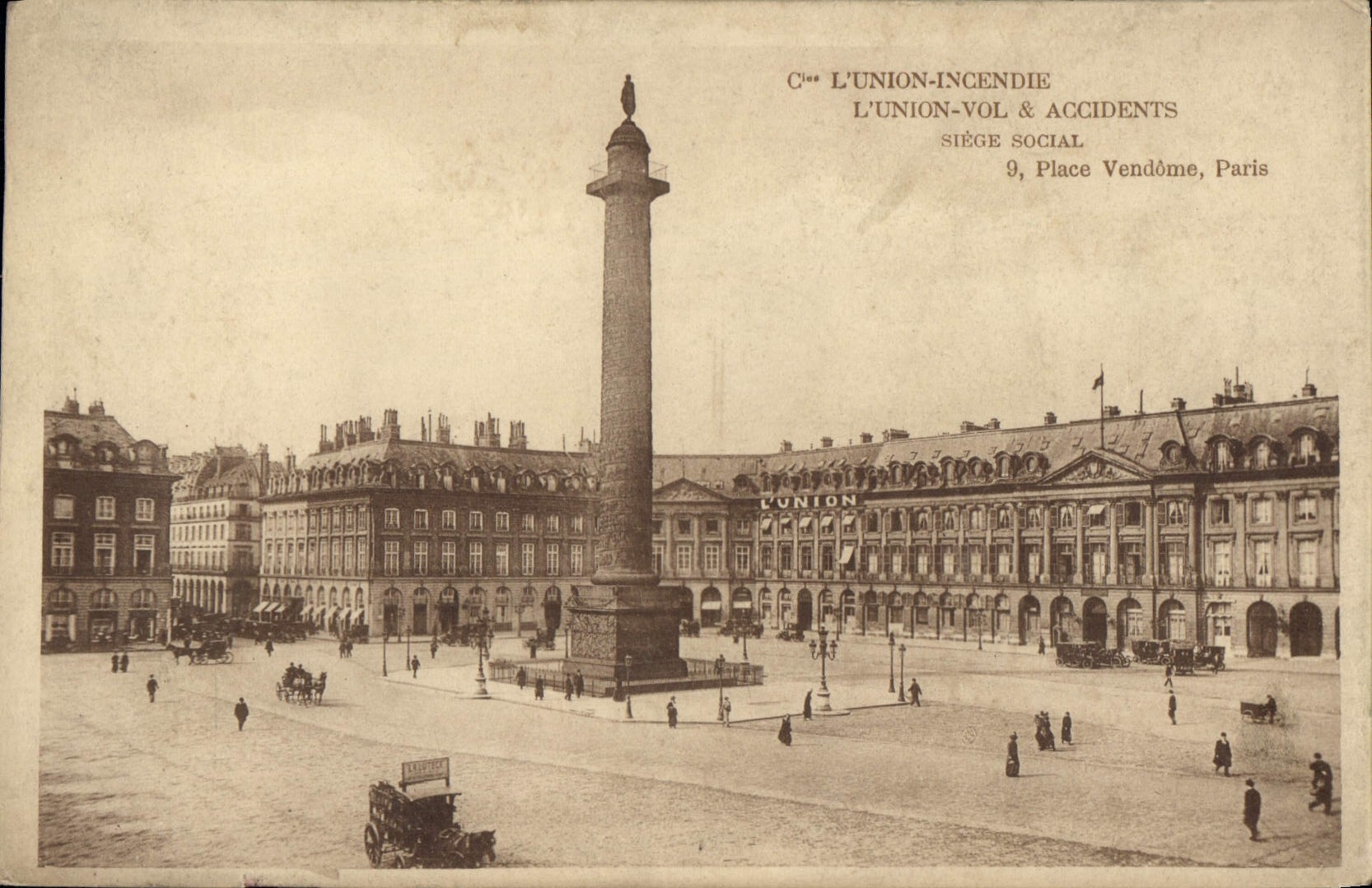 CPA Place Vendome Paris