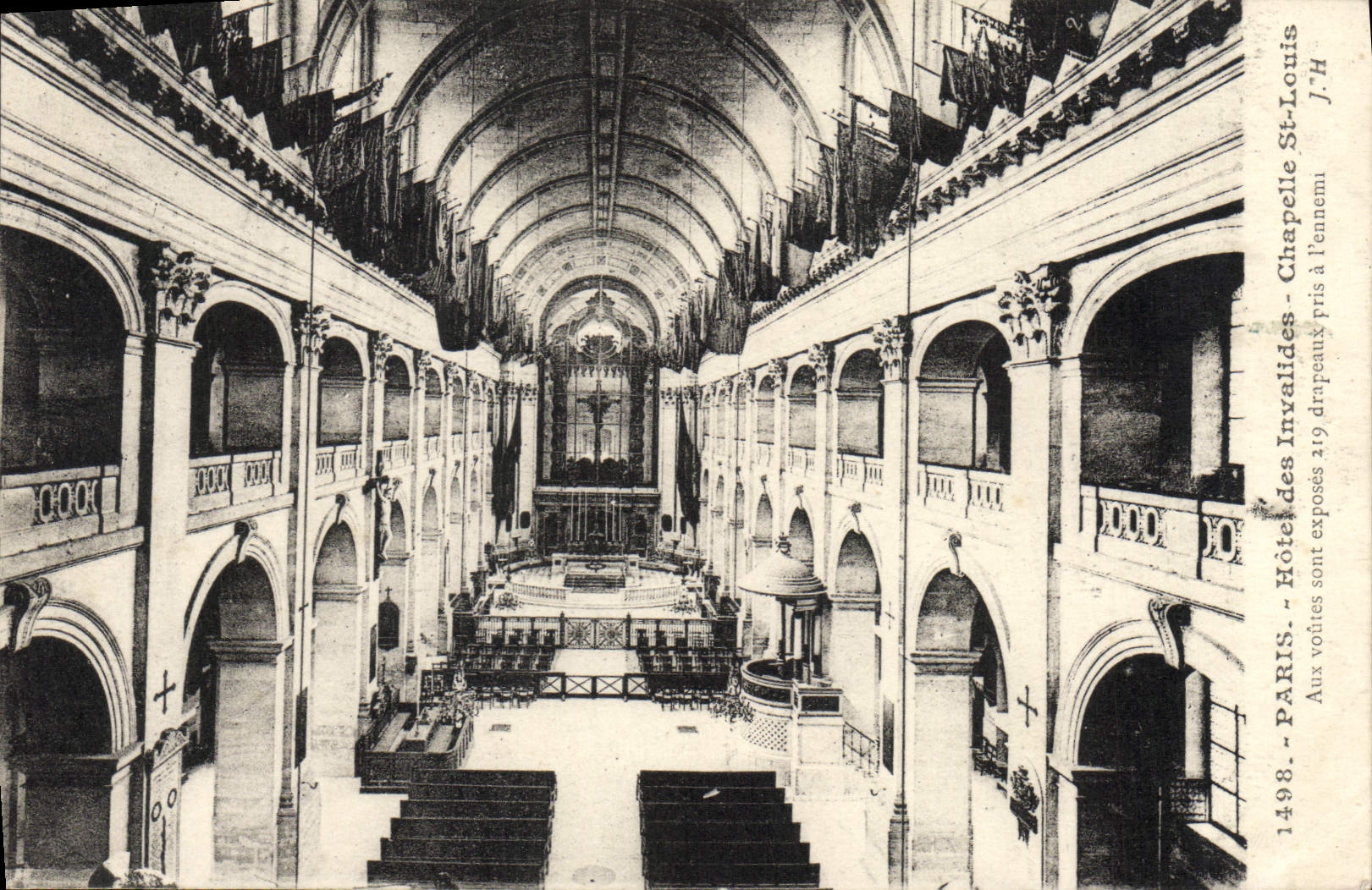 CPA Paris Hotel Des Invalides Chapelle St Louis