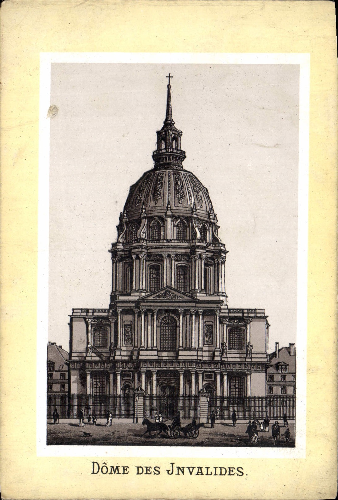 CPA Paris Dome Des Invalides