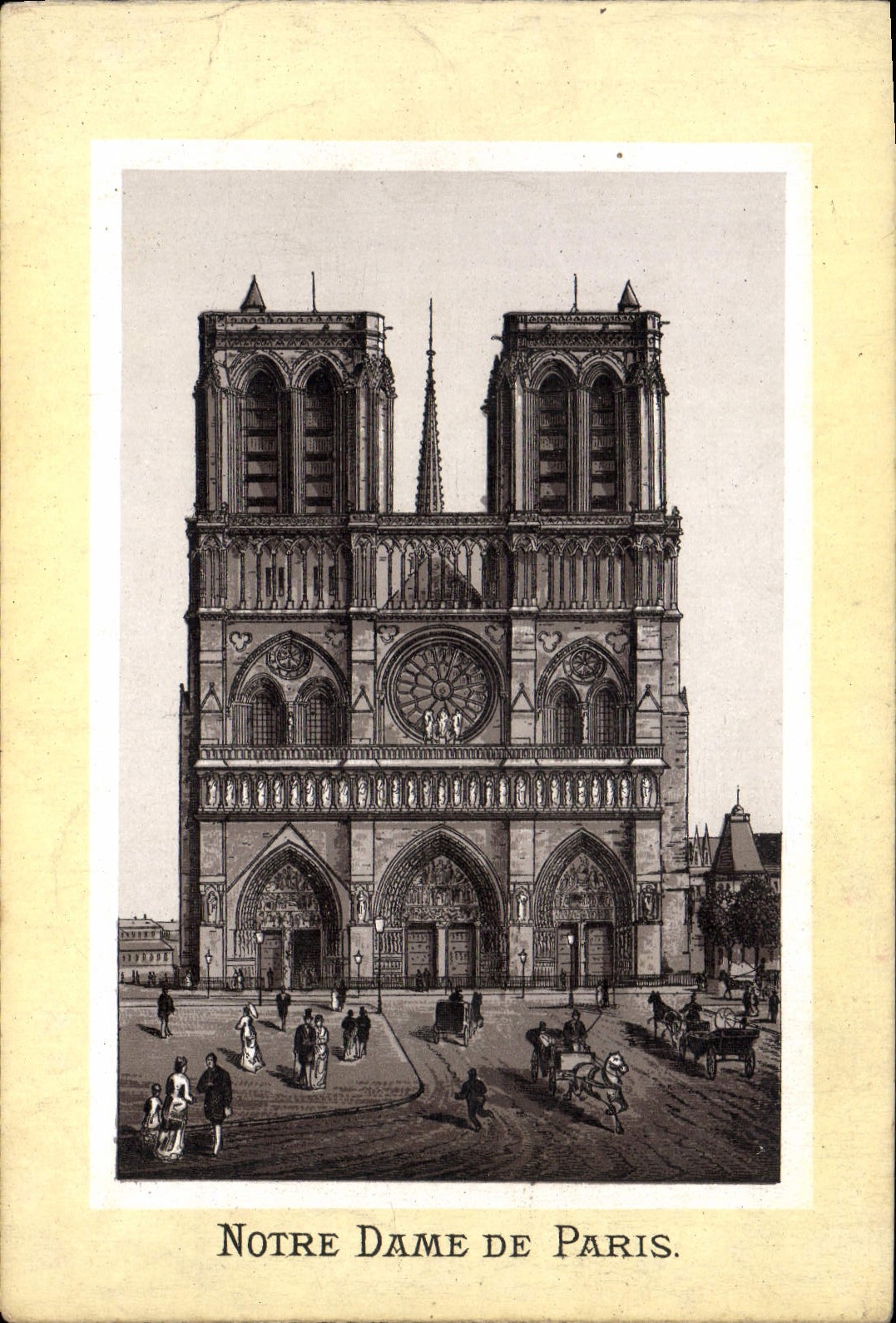 CPA Notre Dame De Paris