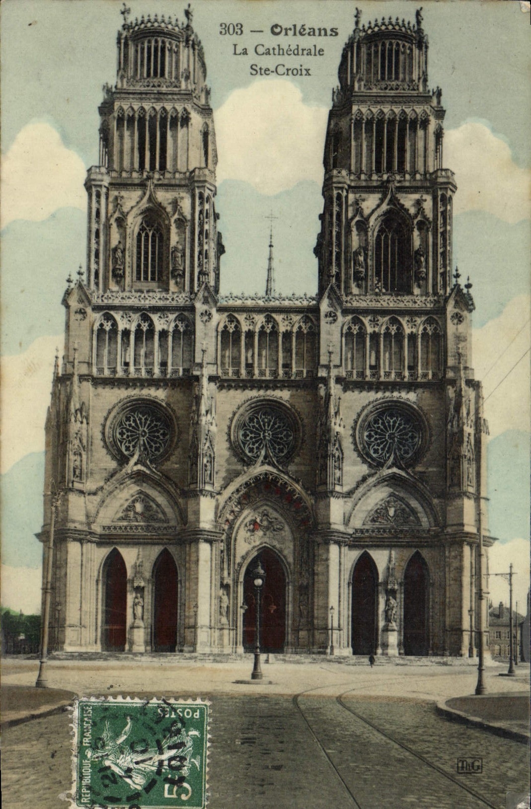 CPA Orleans La Cathedrale Ste Croix