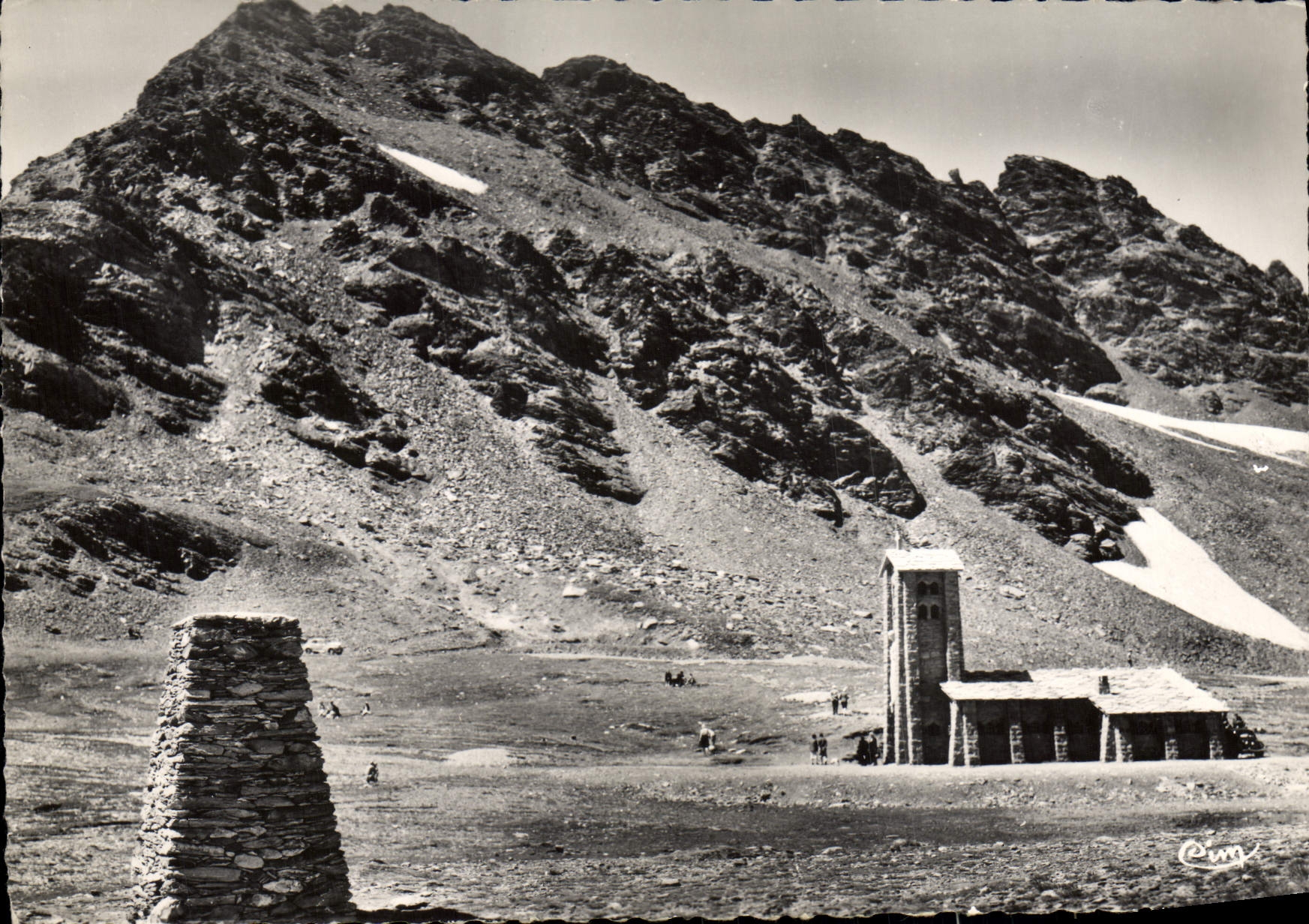 CPM Le Col De I'Iseran chapelle de l'Iseran et Arete des Lessieres