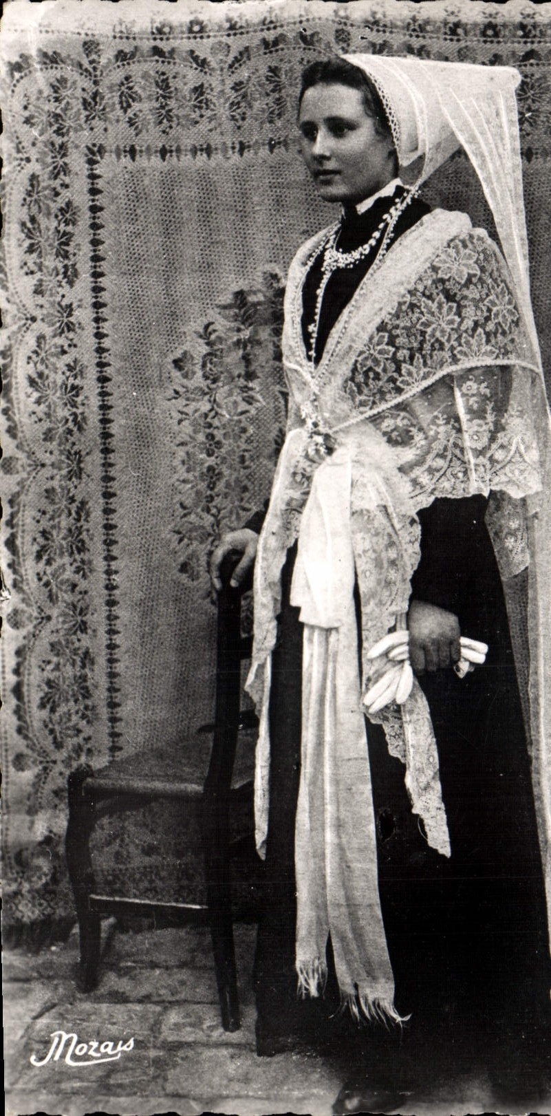 CPM Ile De Re Costume De Mariee Folklore
