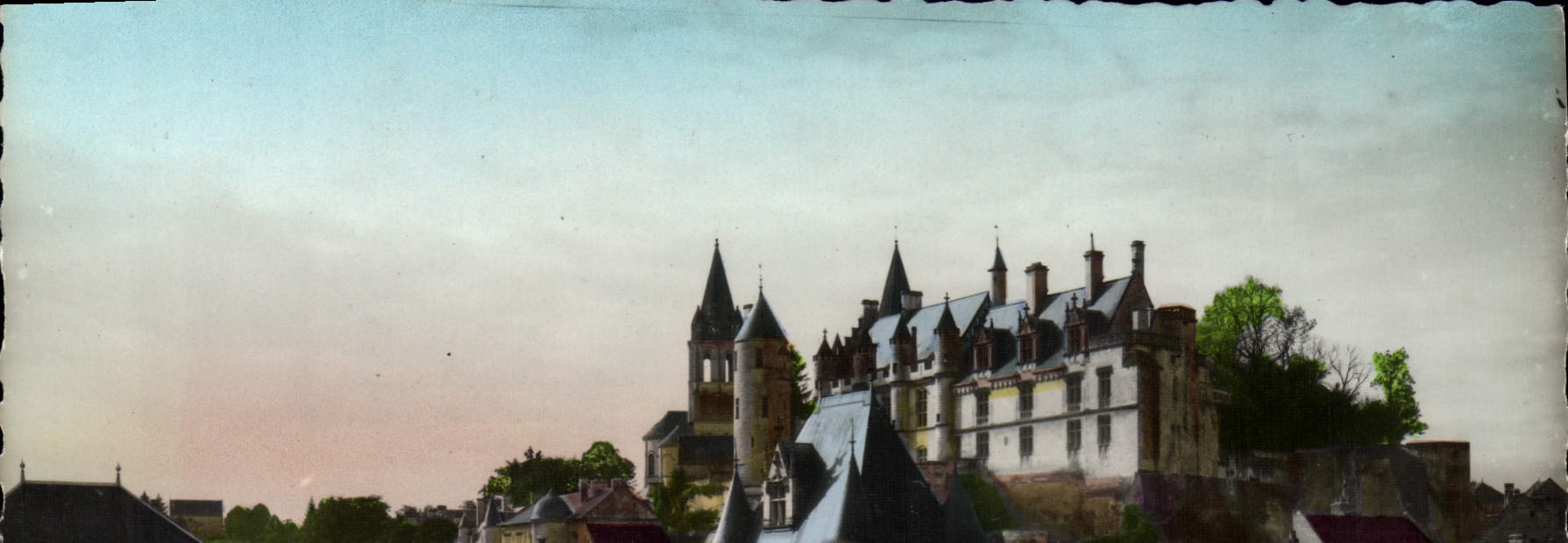 CPM Loches la Porte Des Cordeliers Et Le Chateau Royal