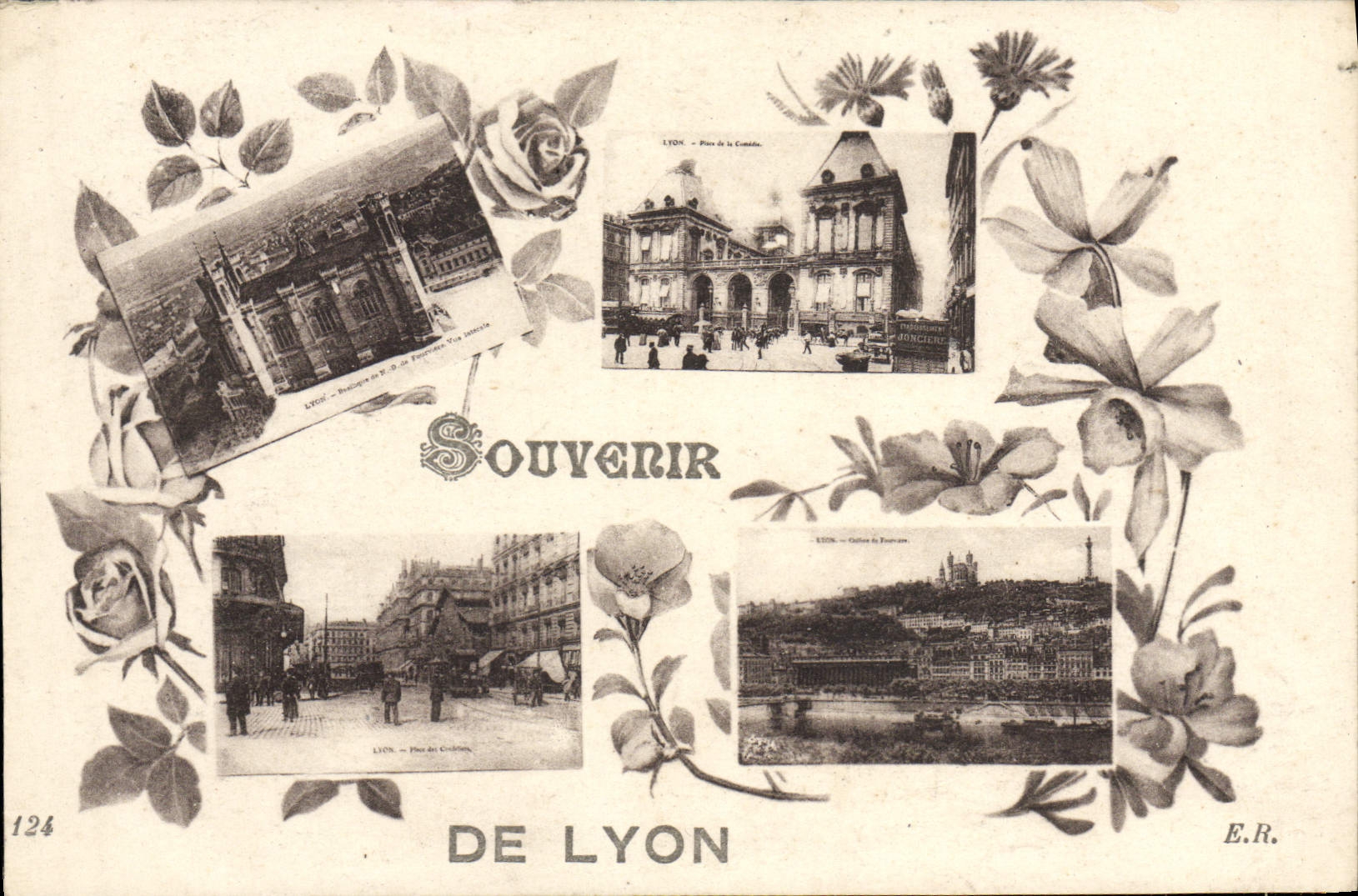 POSTAL de la VENDIMIA a recordar de Lyon