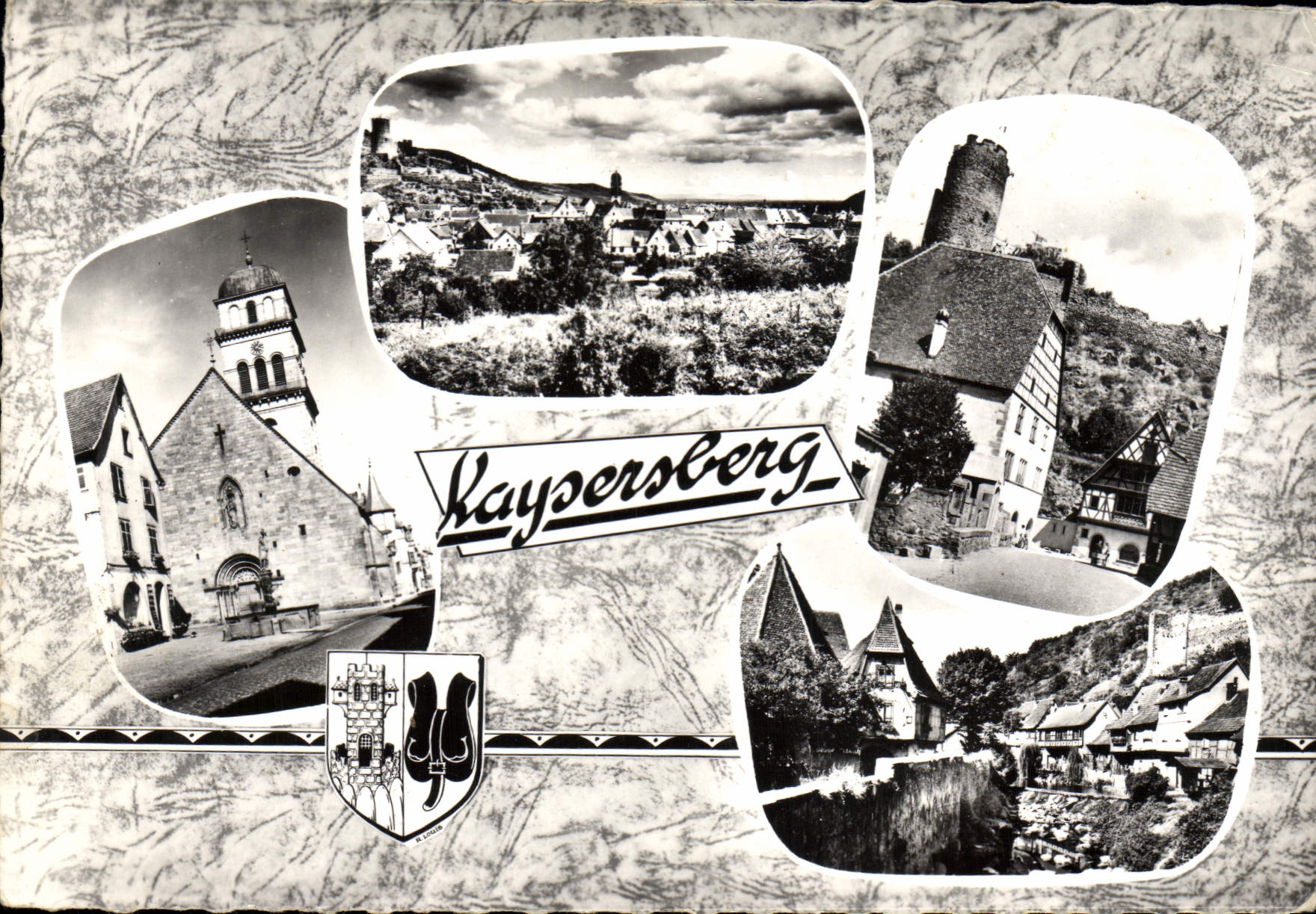 POSTAL MODERNA para recordar a De Kaysersberg