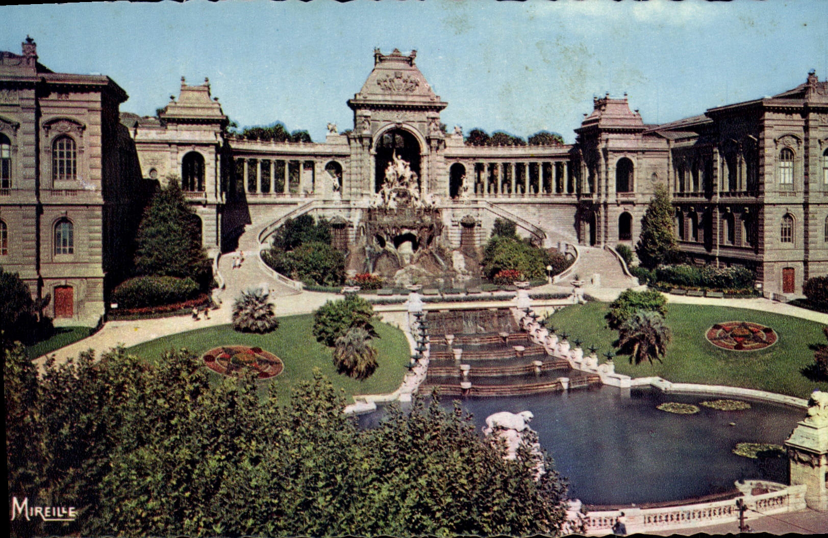 CPM Marseille Le Palais Longchamp