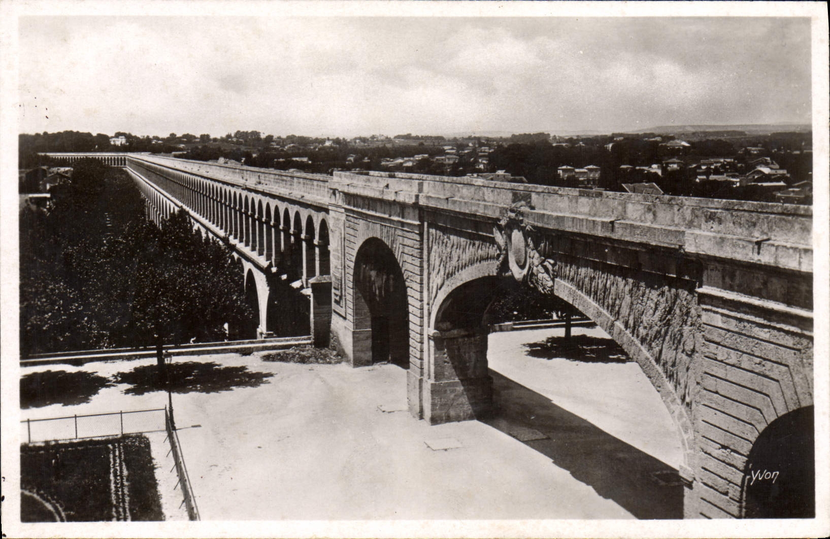CPM La Douce France Montpellier L'Aqueduc Saint Clement