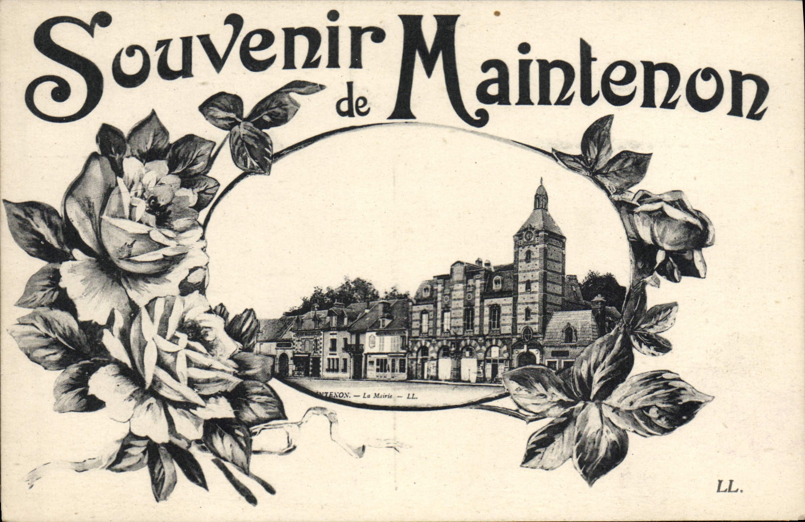 CPA Souvenir de Maintenon