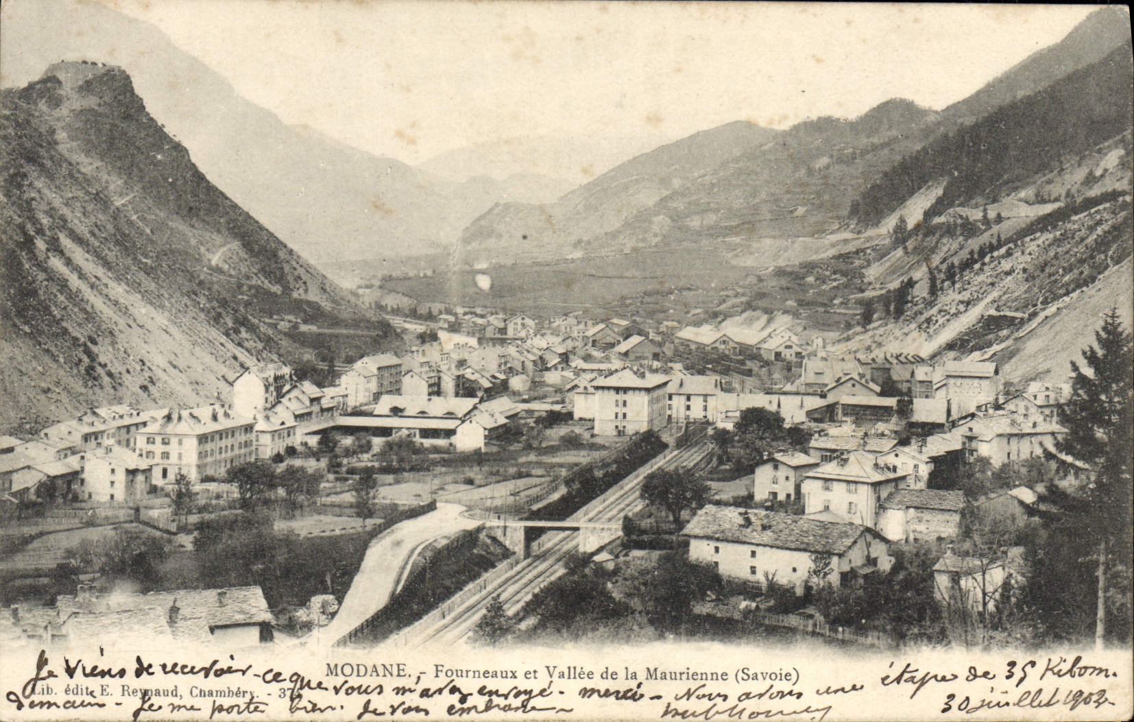 CPA Modane Fourneaux Et Vallee De La Maurienne