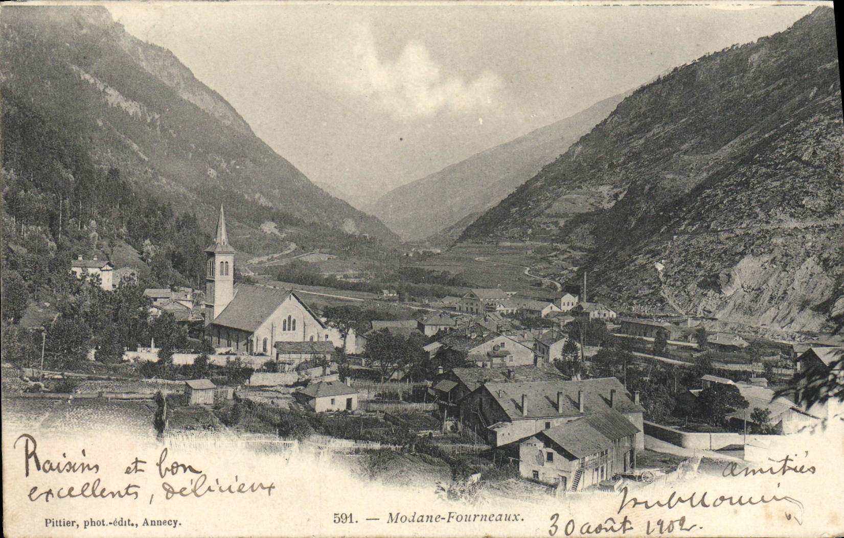 CPA Modane Fourneaux