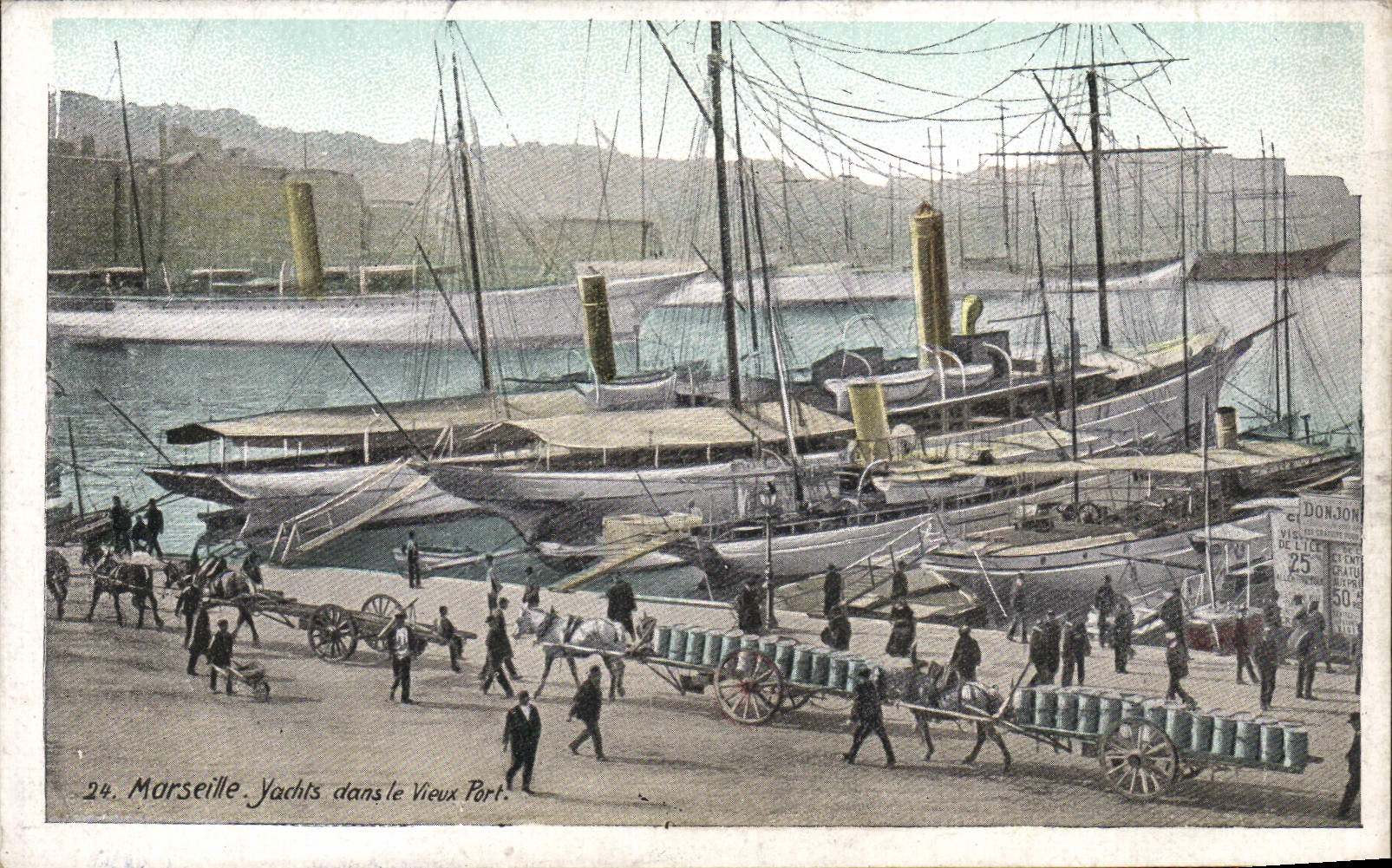 CPA Marseille Yachts dans le vieux port