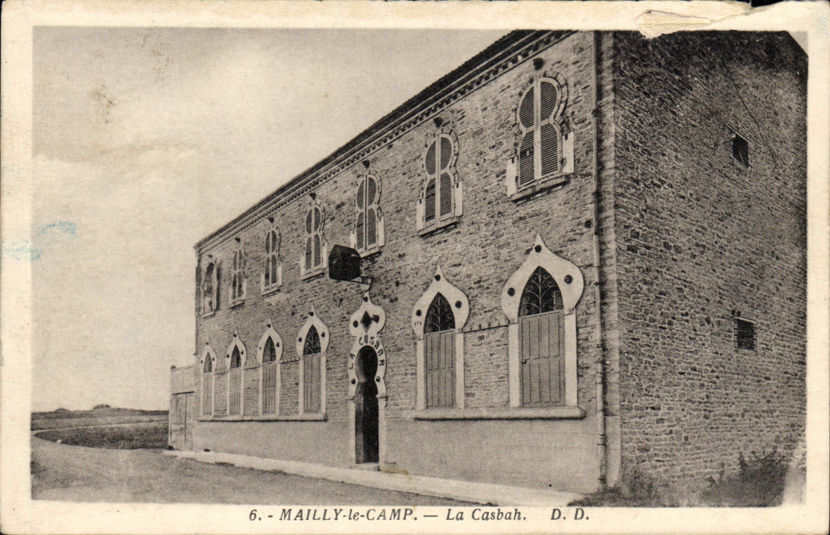 VINTAGE POSTCARD Mailly the Camp the Kasbah