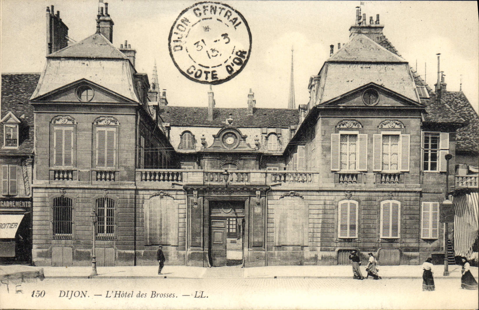 CPA Dijon L'Hotel Des Brosses