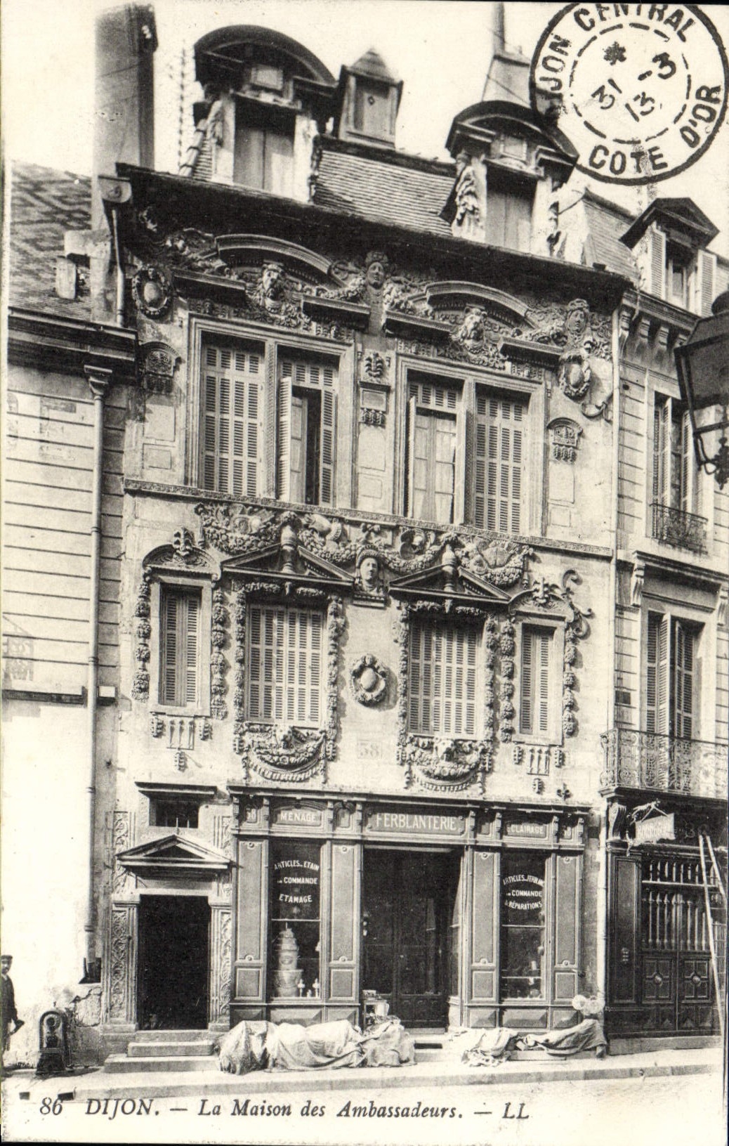 CPA Dijon La Maison Des Ambassadeurs