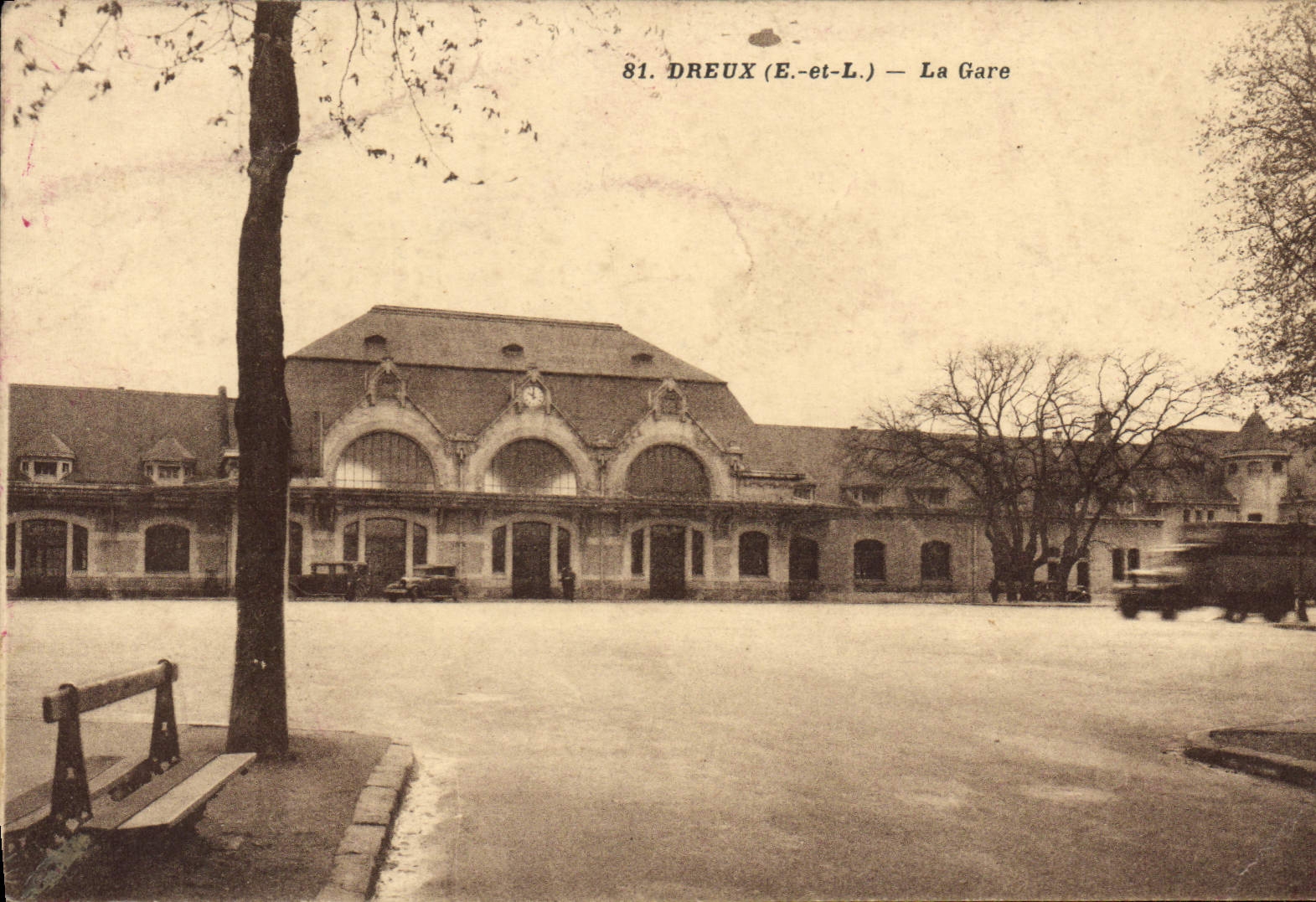 CPA Dreux La Gare