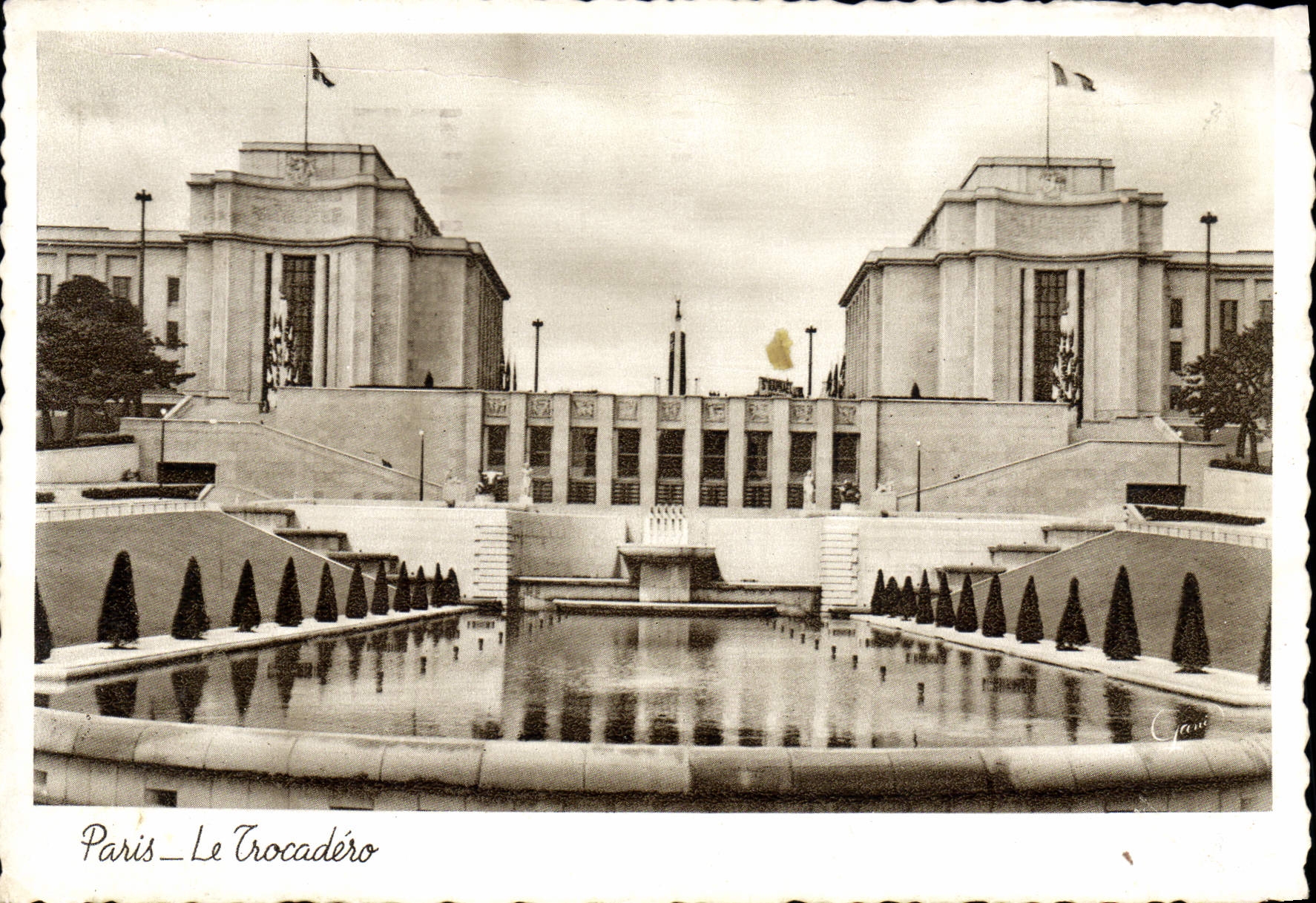 CPA Paris Le Trocadero