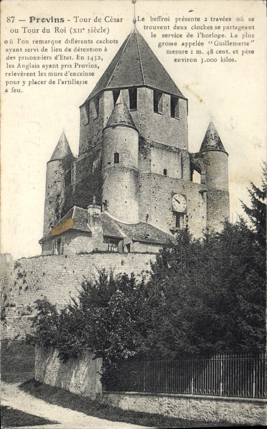 CPA Provins Tour De Cesar Ou Tour Du Roi