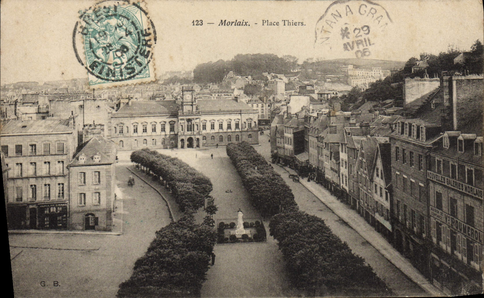 CPA Morlaix Place Thiers