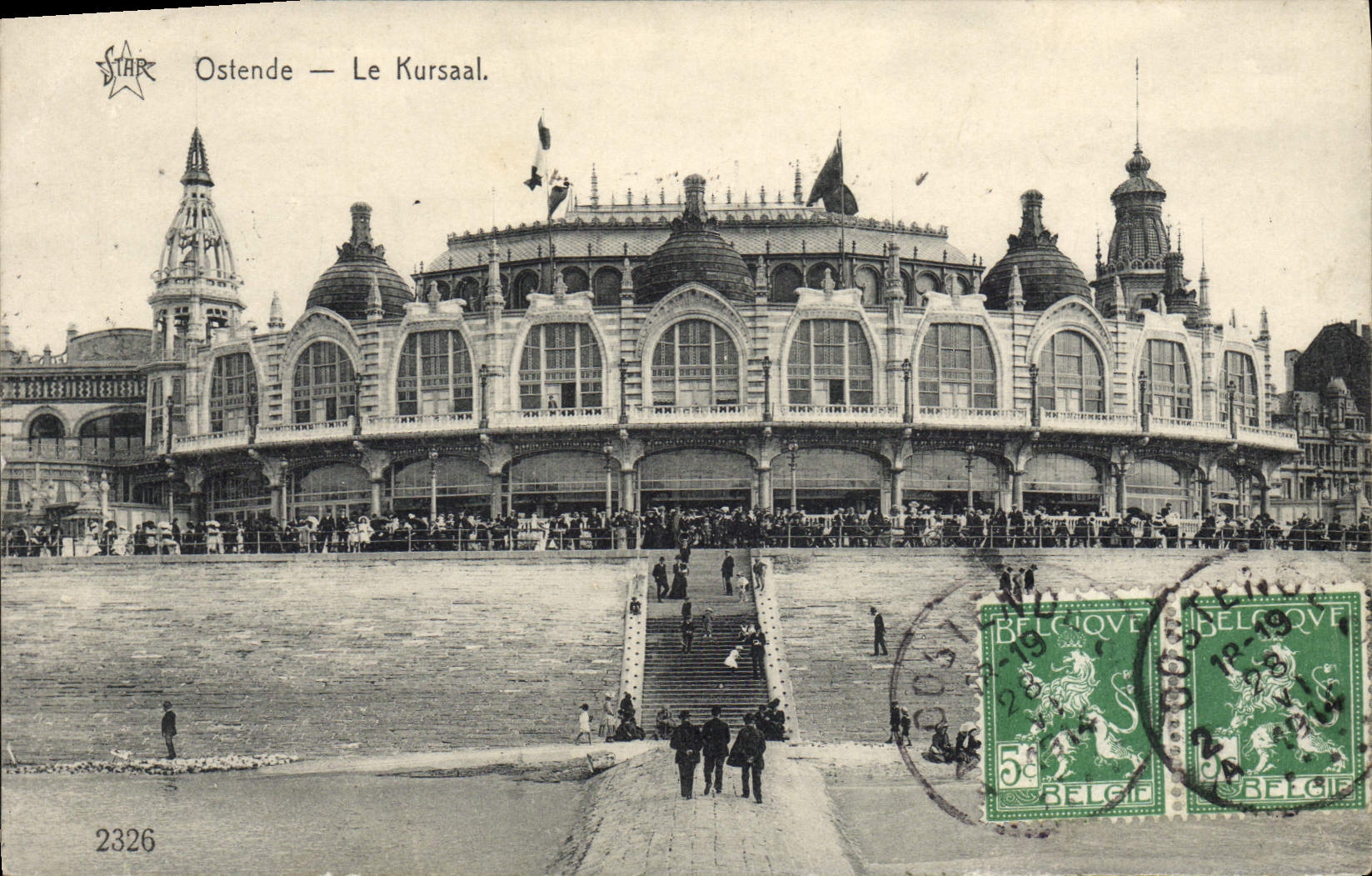 CPA Ostende Le Kursaal