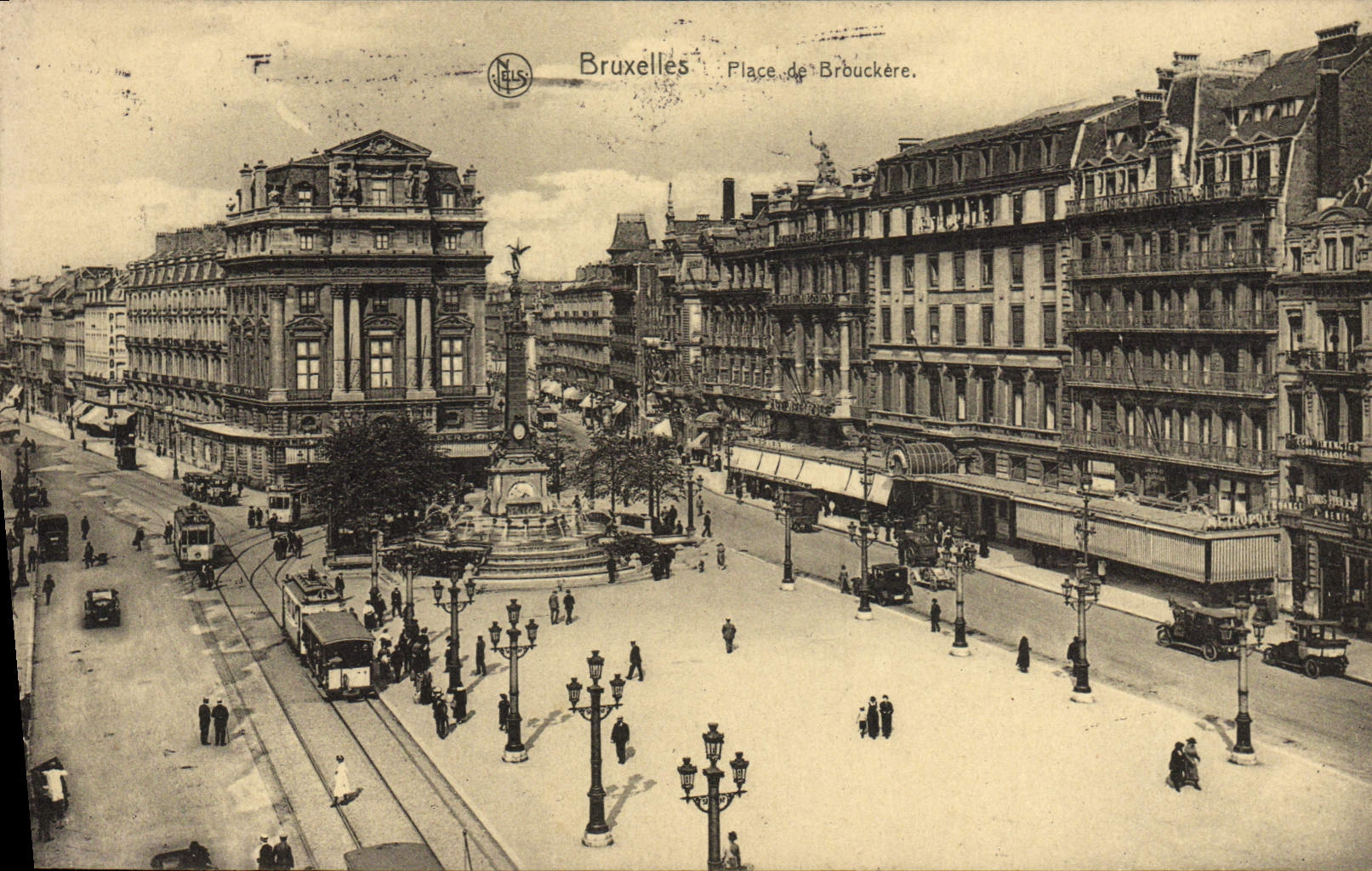CPA Bruxelles Place De Brouckere
