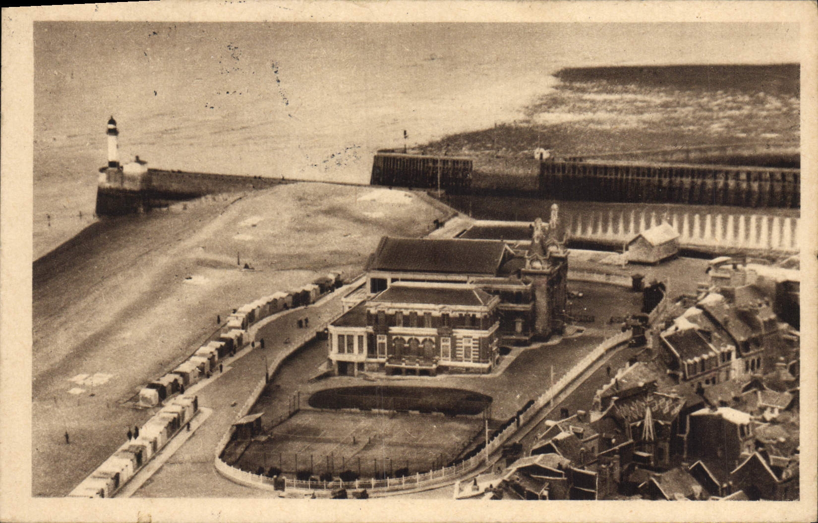 Opinión de Treport de la POSTAL de la VENDIMIA sobre el casino