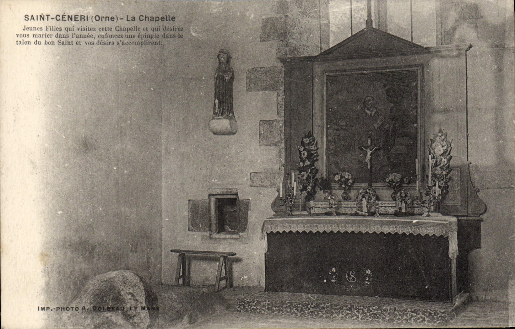 CPA Saint Ceneri La Chapelle