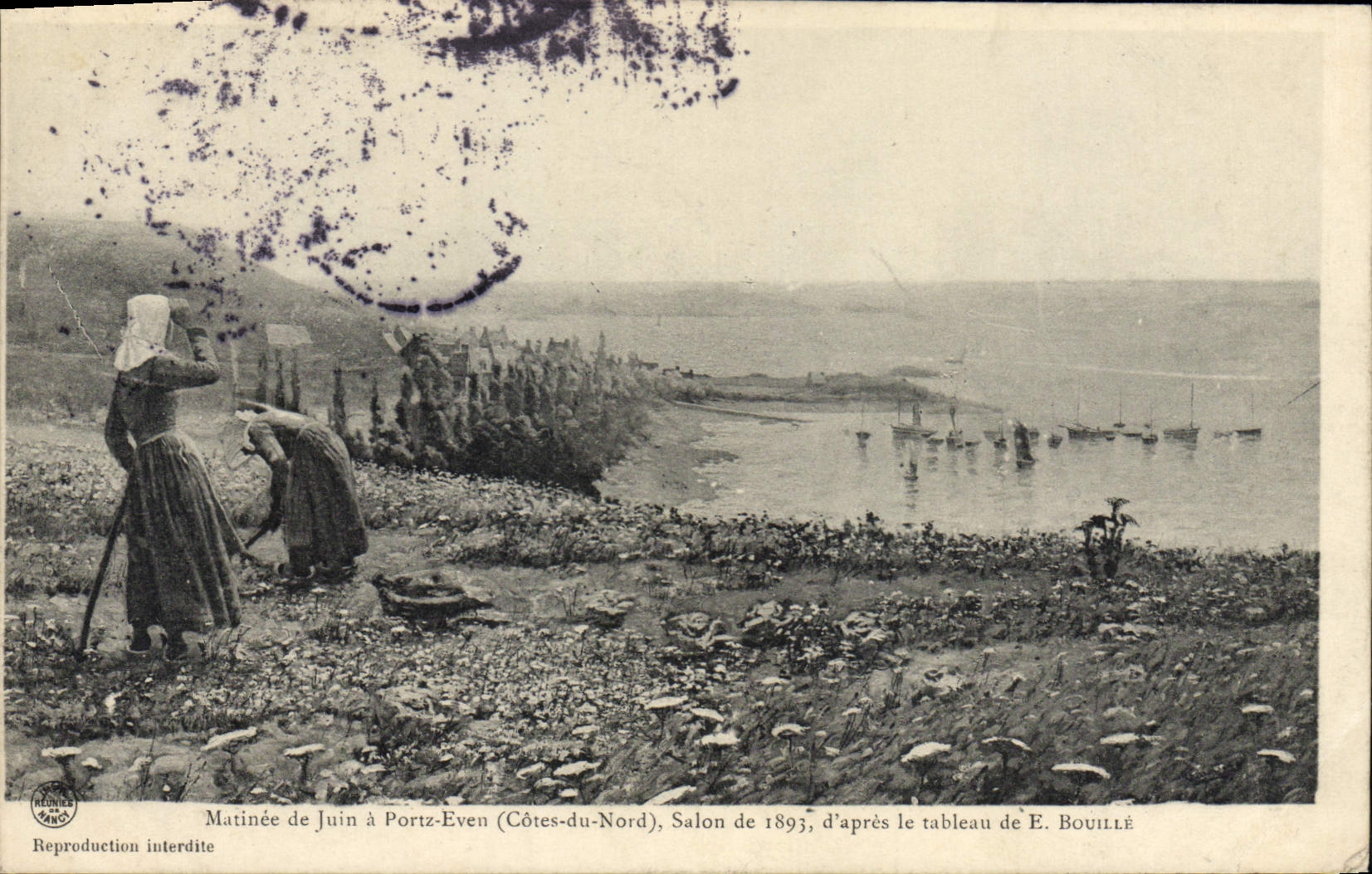 VINTAGE POSTCARD Matinee Of June has Portz Even Salon Of 1893 E Boil