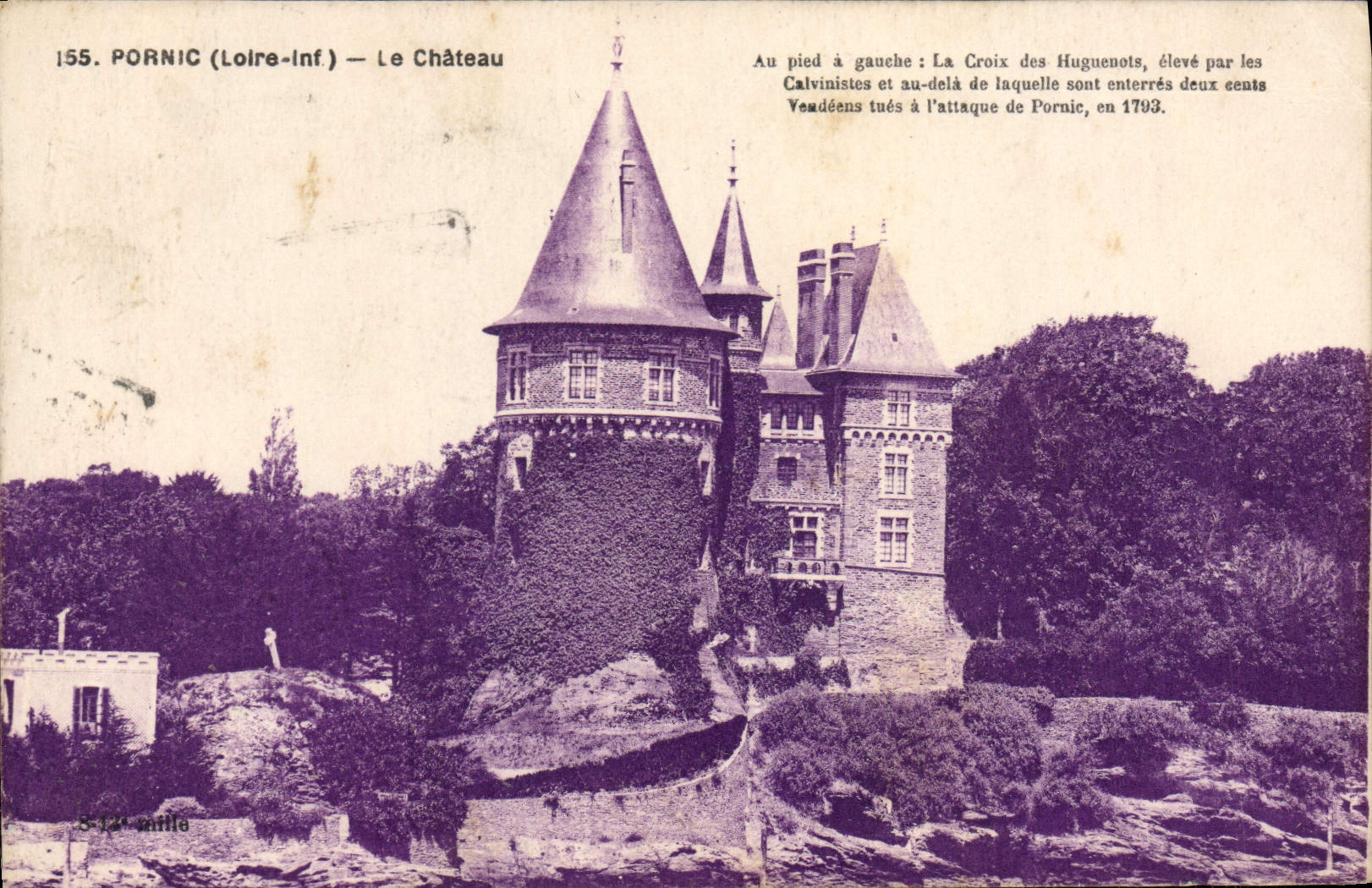 CPA Pornic Le Chateau