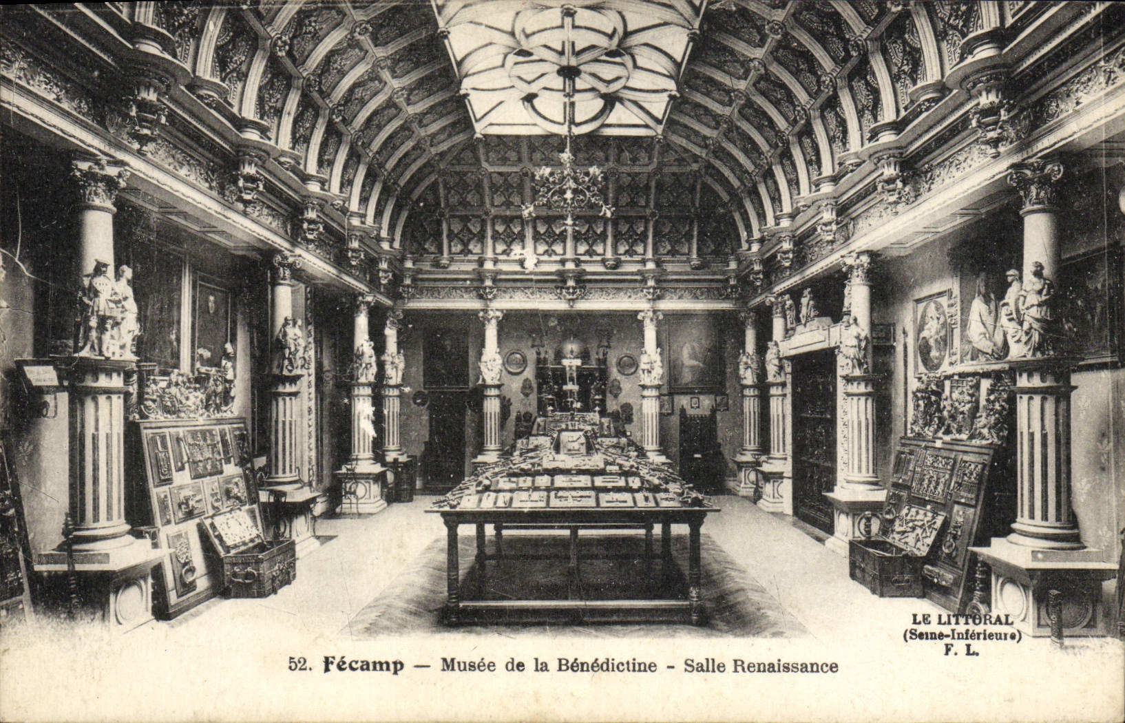 CPA Fecamp Musee De La Benedictine Salle Renaissance