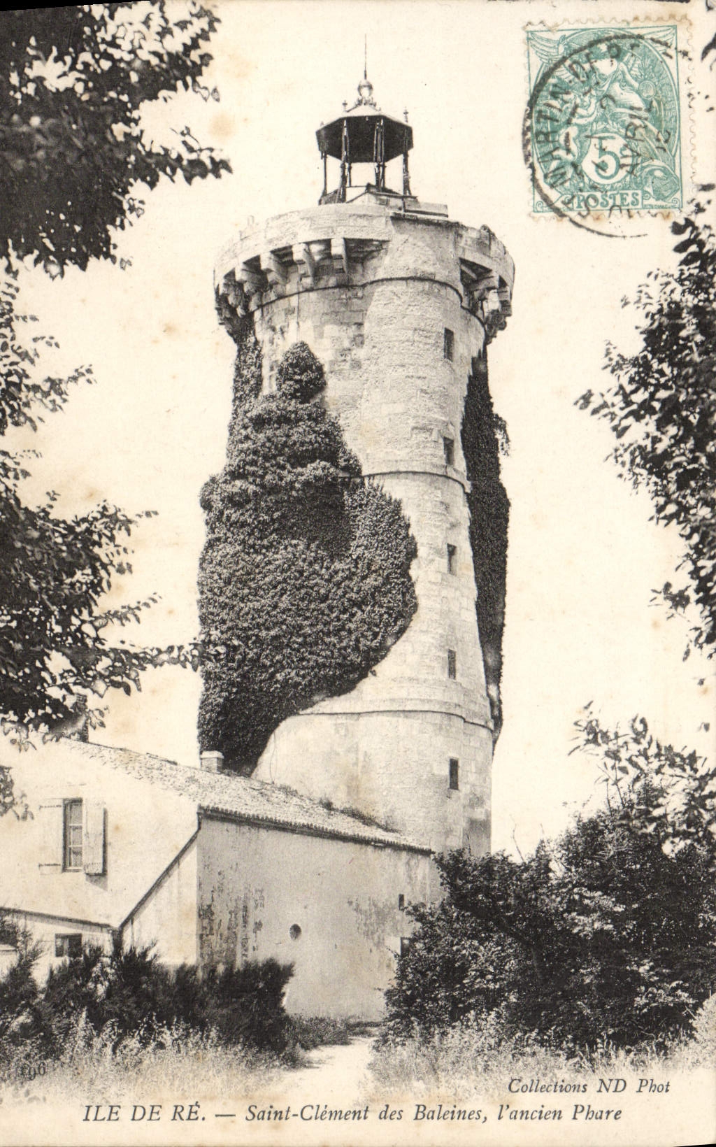 CPA Ile De Re Saint Clement Des Baleines I'Ancien Phare