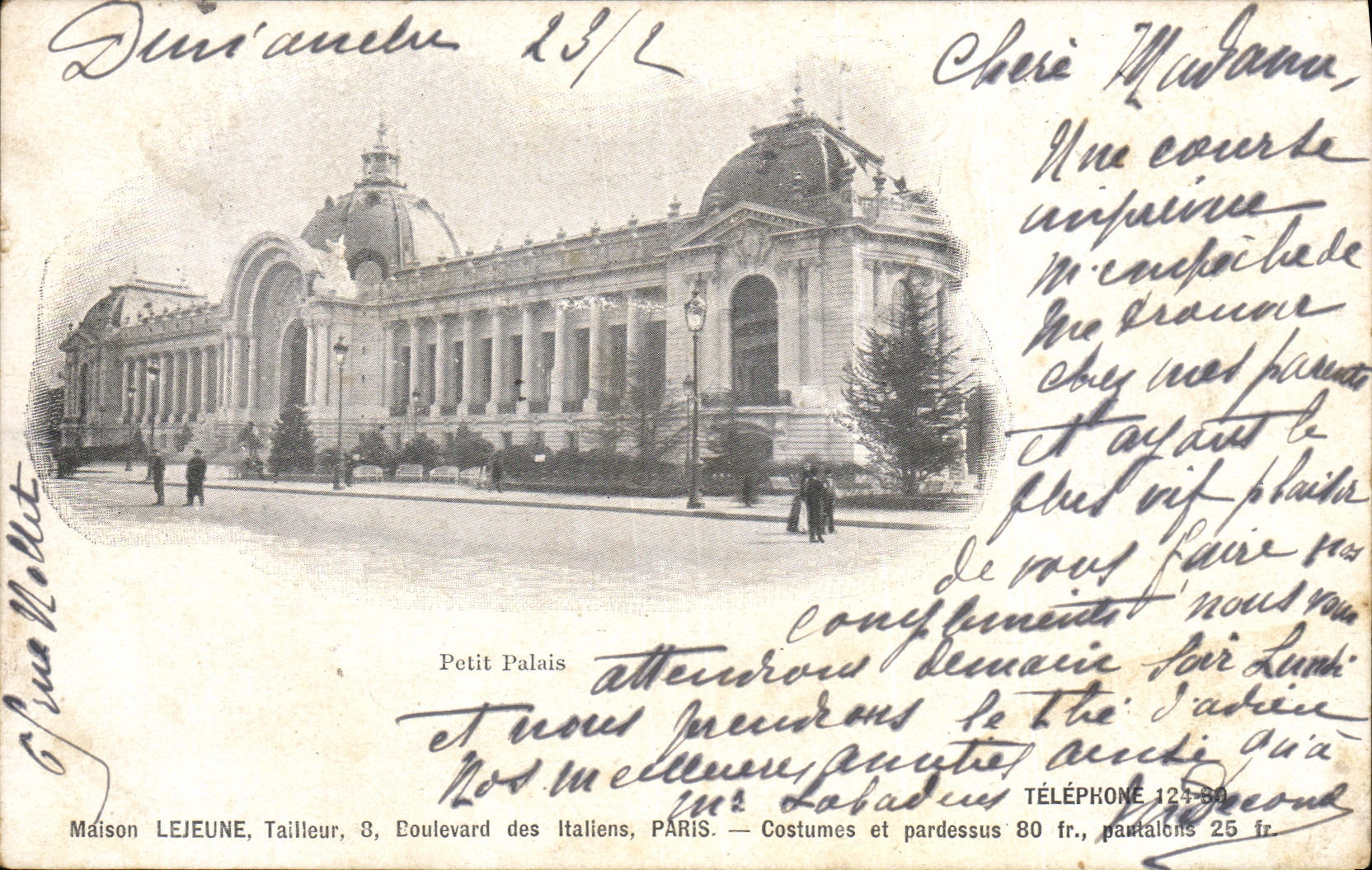 CPA Petit Palais Paris