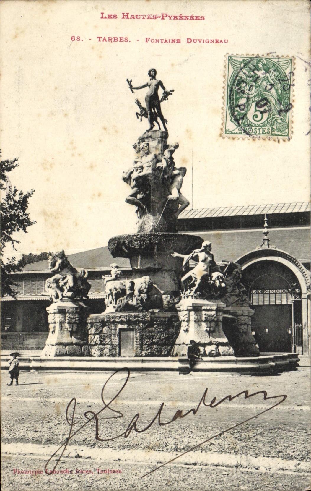 CPA Tarbes Fontaine Duvigneau