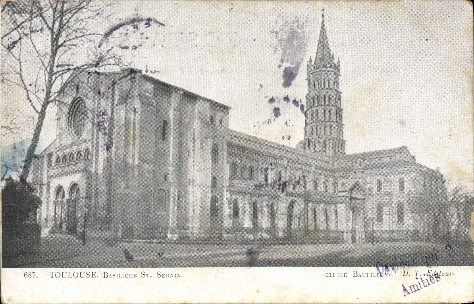 CPA Toulouse Basilique St Sernin