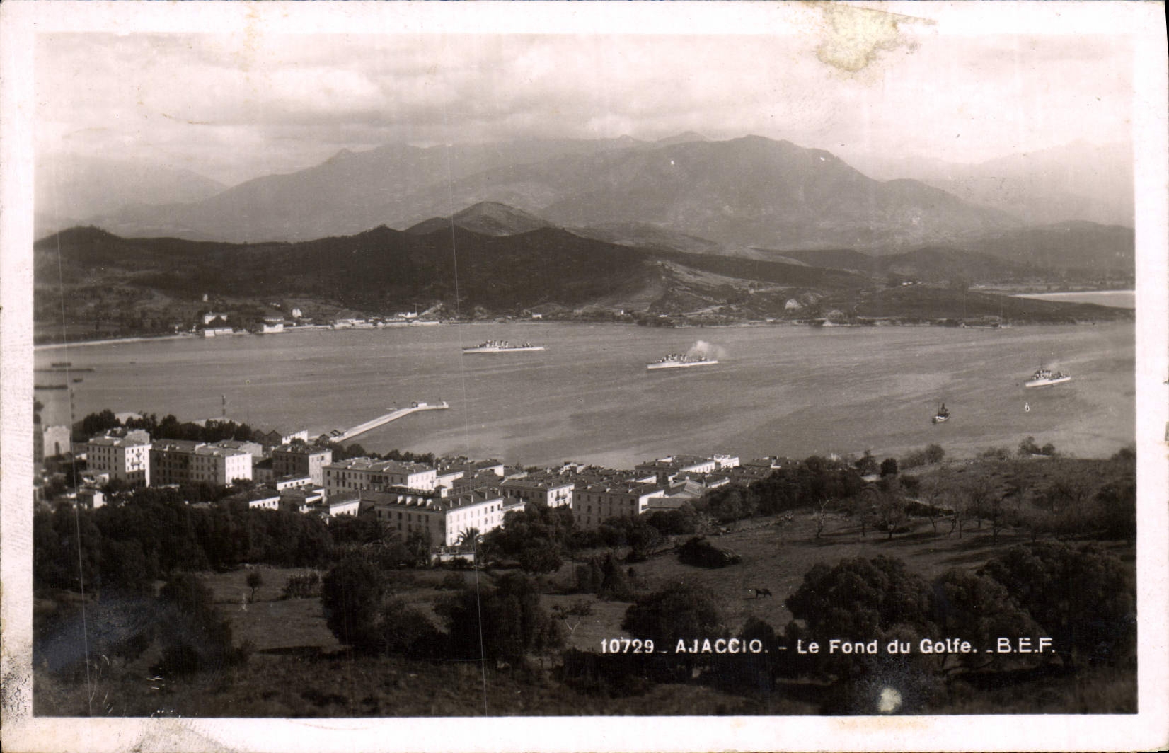 CPA Ajaccio Le Fond Du Golfe