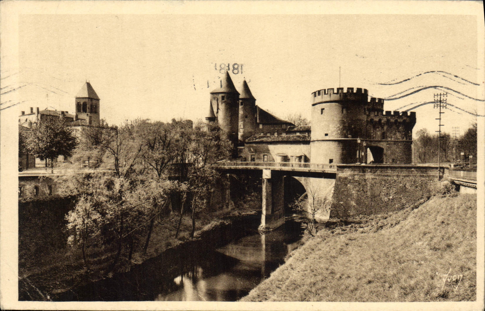 CPA Metz Porte Des Allemands
