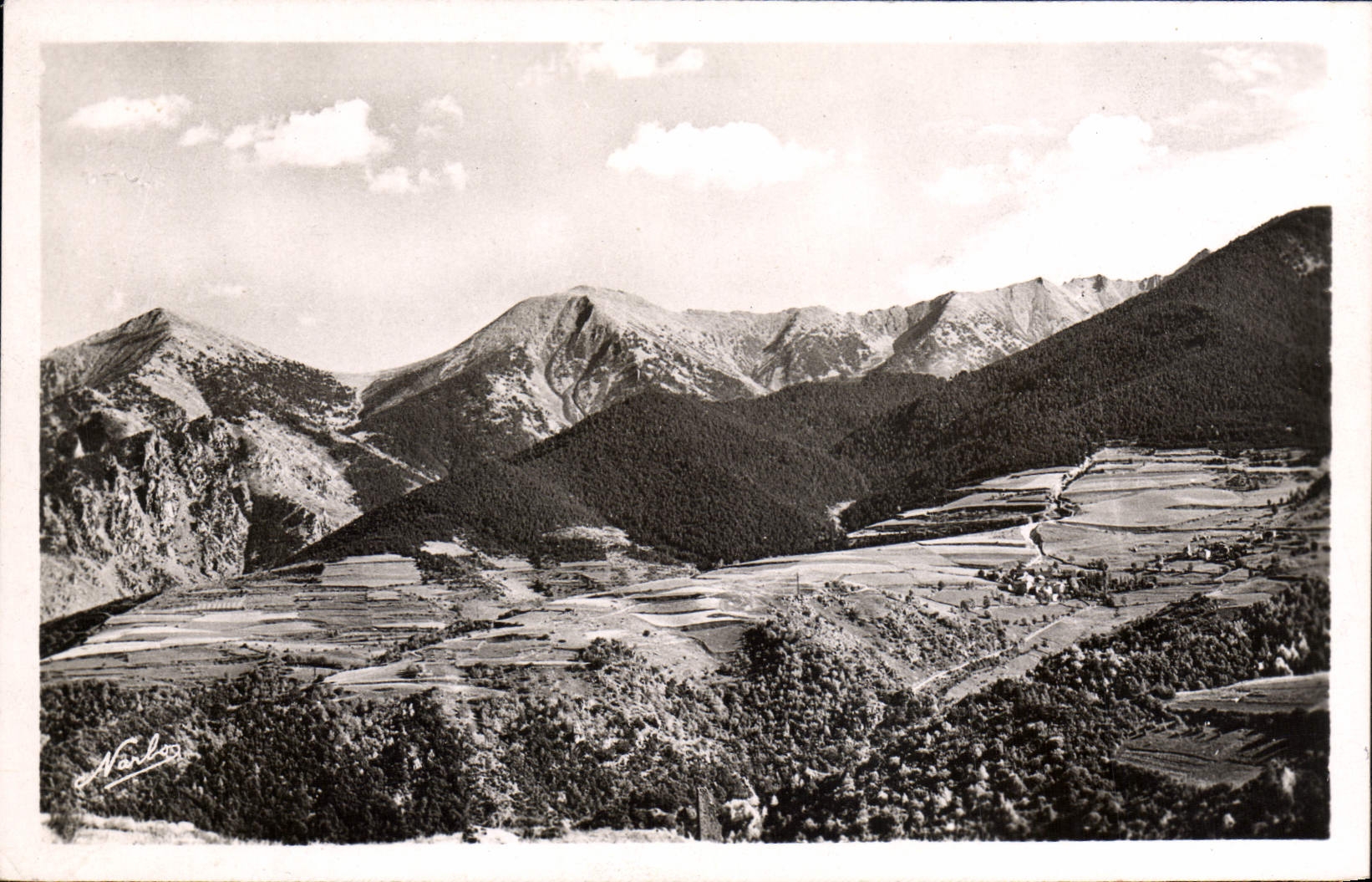 CPA Mont Louis La Chaine Du Cambre D'Ase