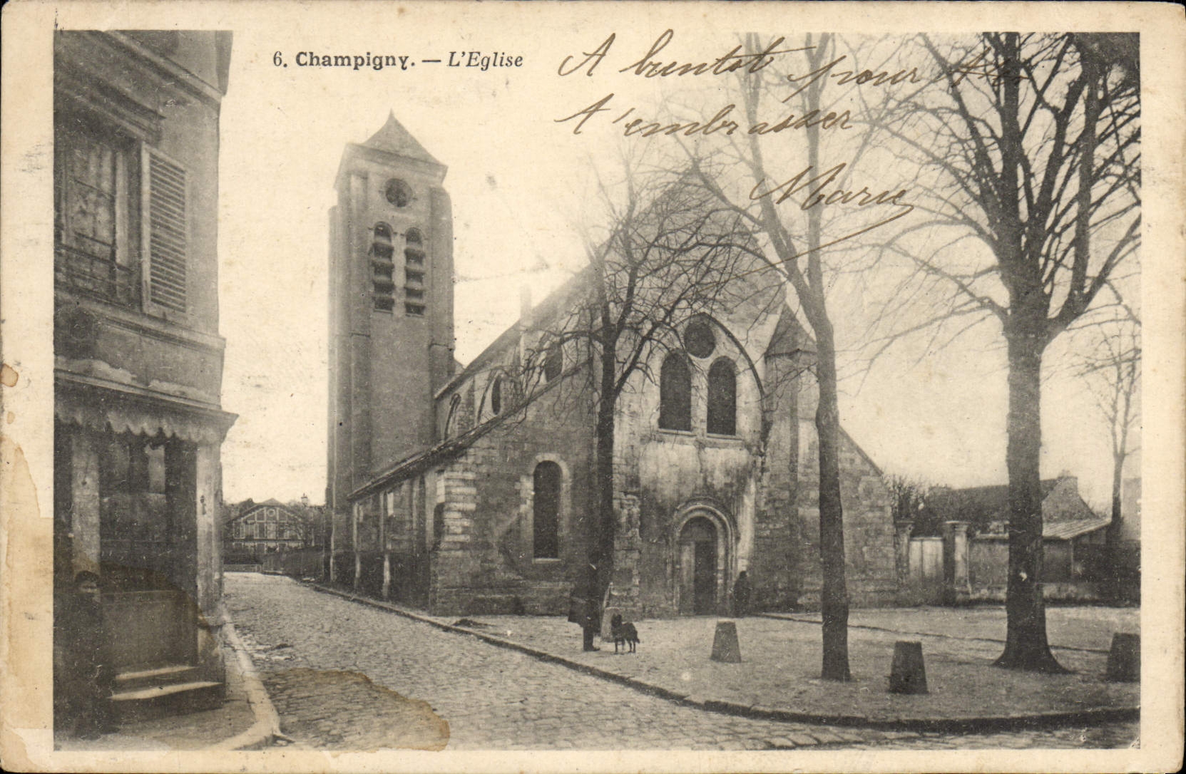 CPA Champigny L'Eglise