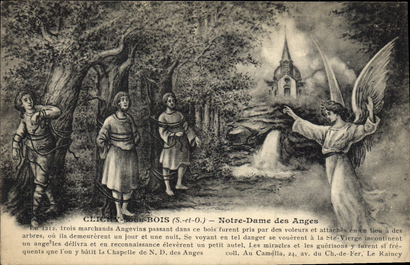 CPA Clichy Sous Bois Notre Dame Des Anges