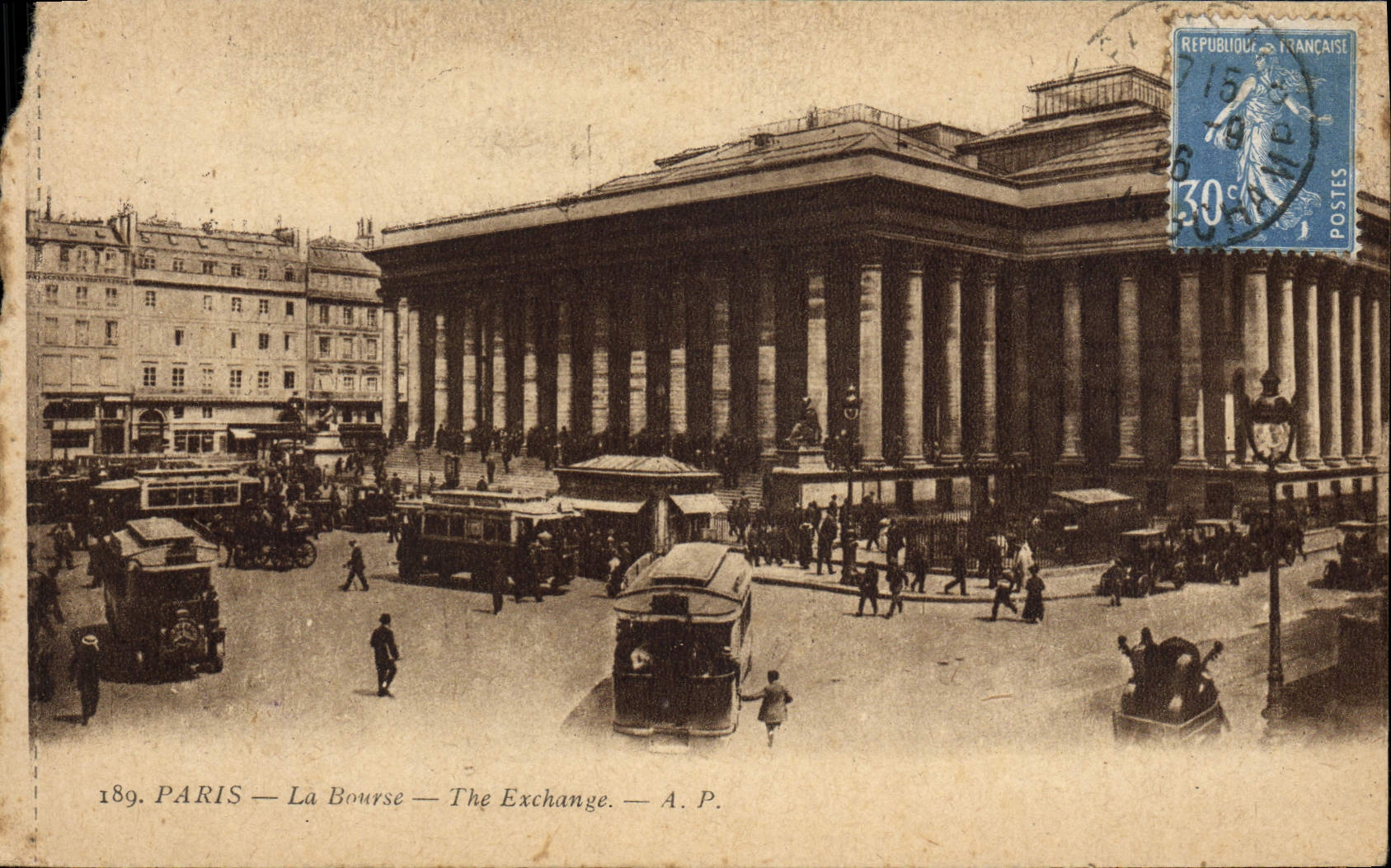 CPA Paris La Bourse 