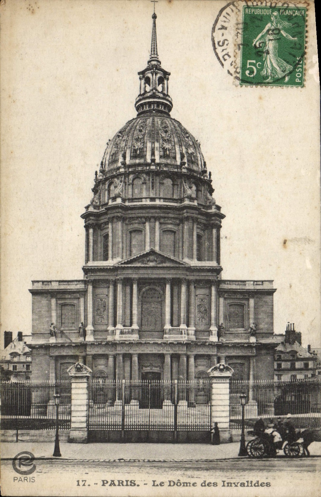 CPA Paris Le Dome Des Invalides