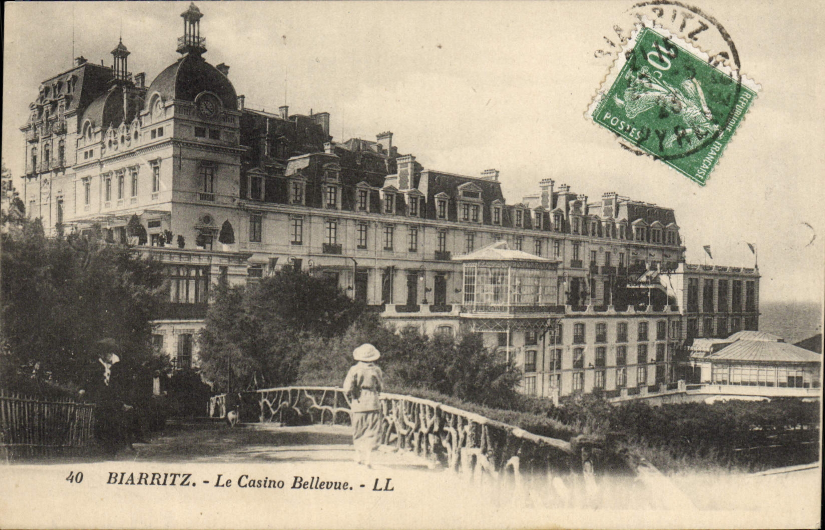 CPA Biarritz Le Casino Bellevue