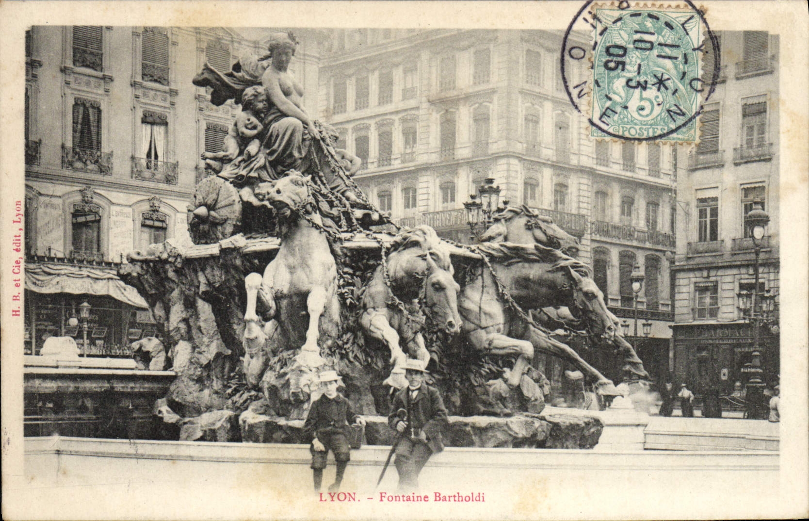 CPA Lyon Fontaine Bartholdi