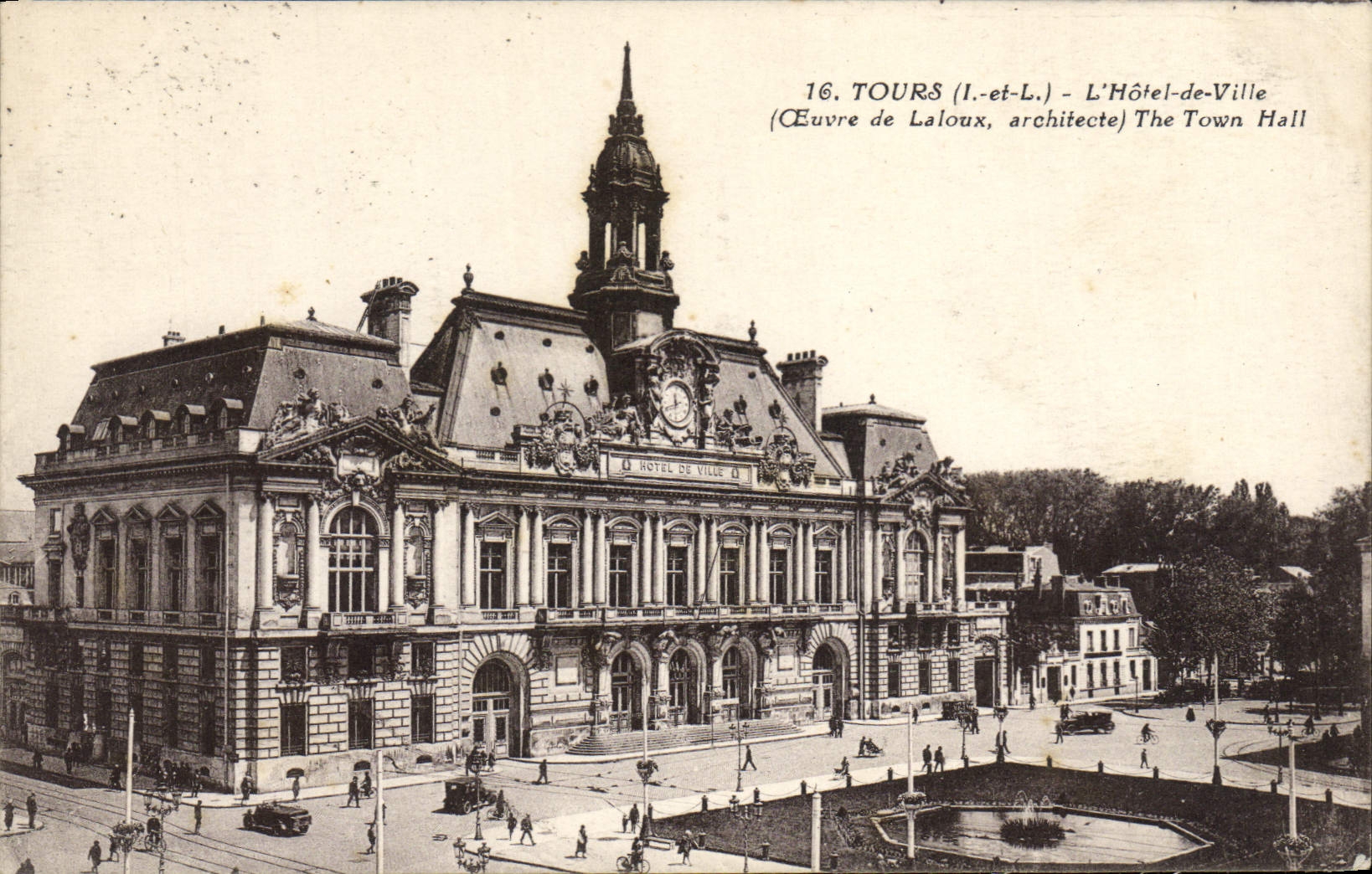 CPA Tours L'Hotel De Ville